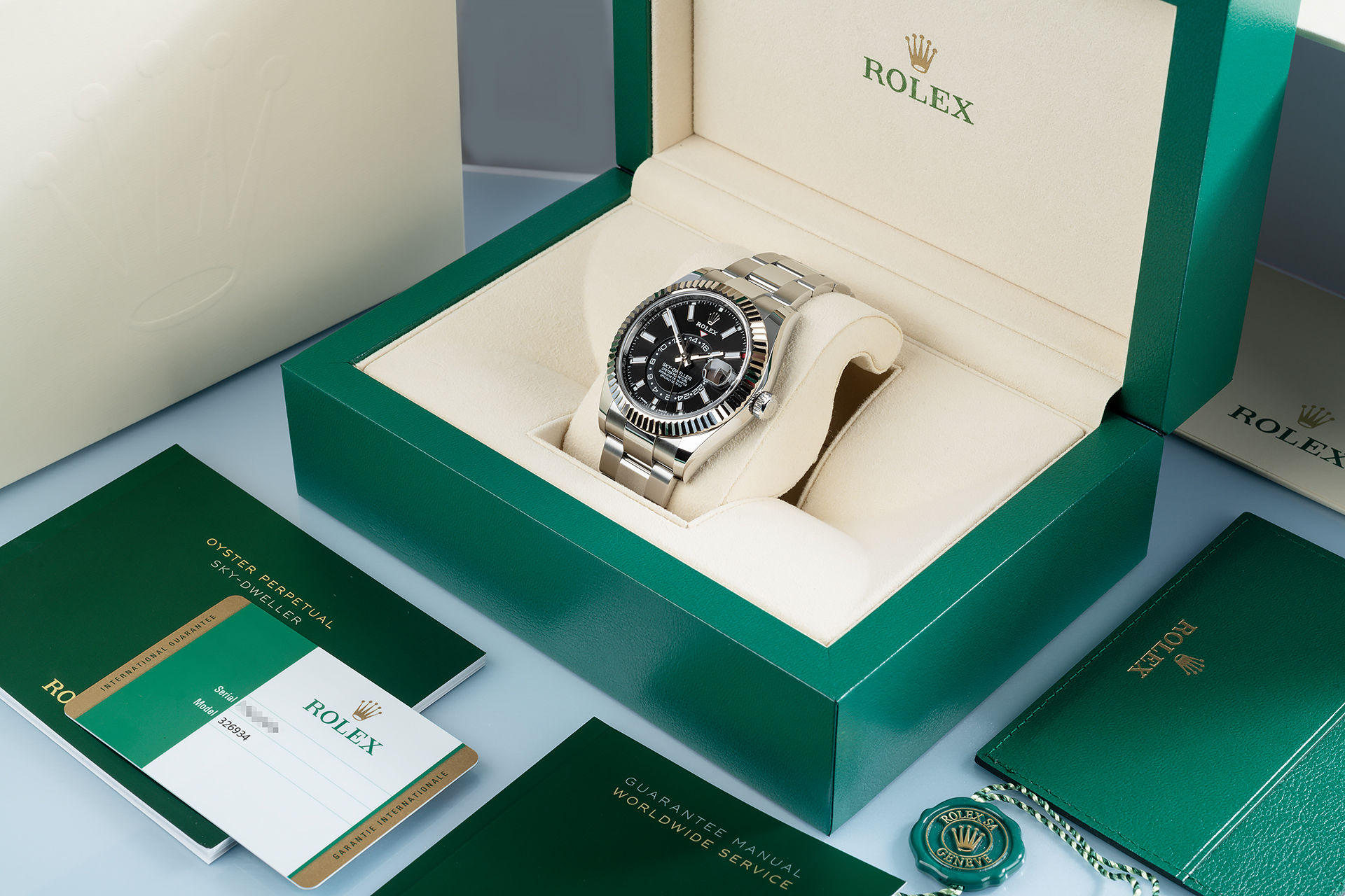 ref 326934 | Rolex Warranty to 2024 | Rolex Sky Dweller