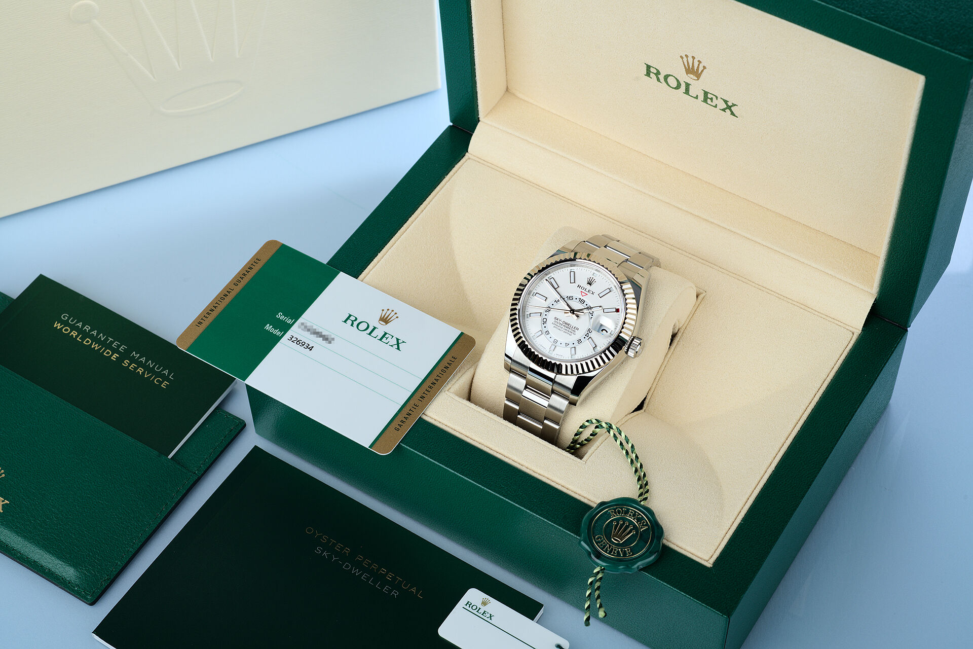 ref 326934 | Rolex Warranty to 2024 | Rolex Sky Dweller