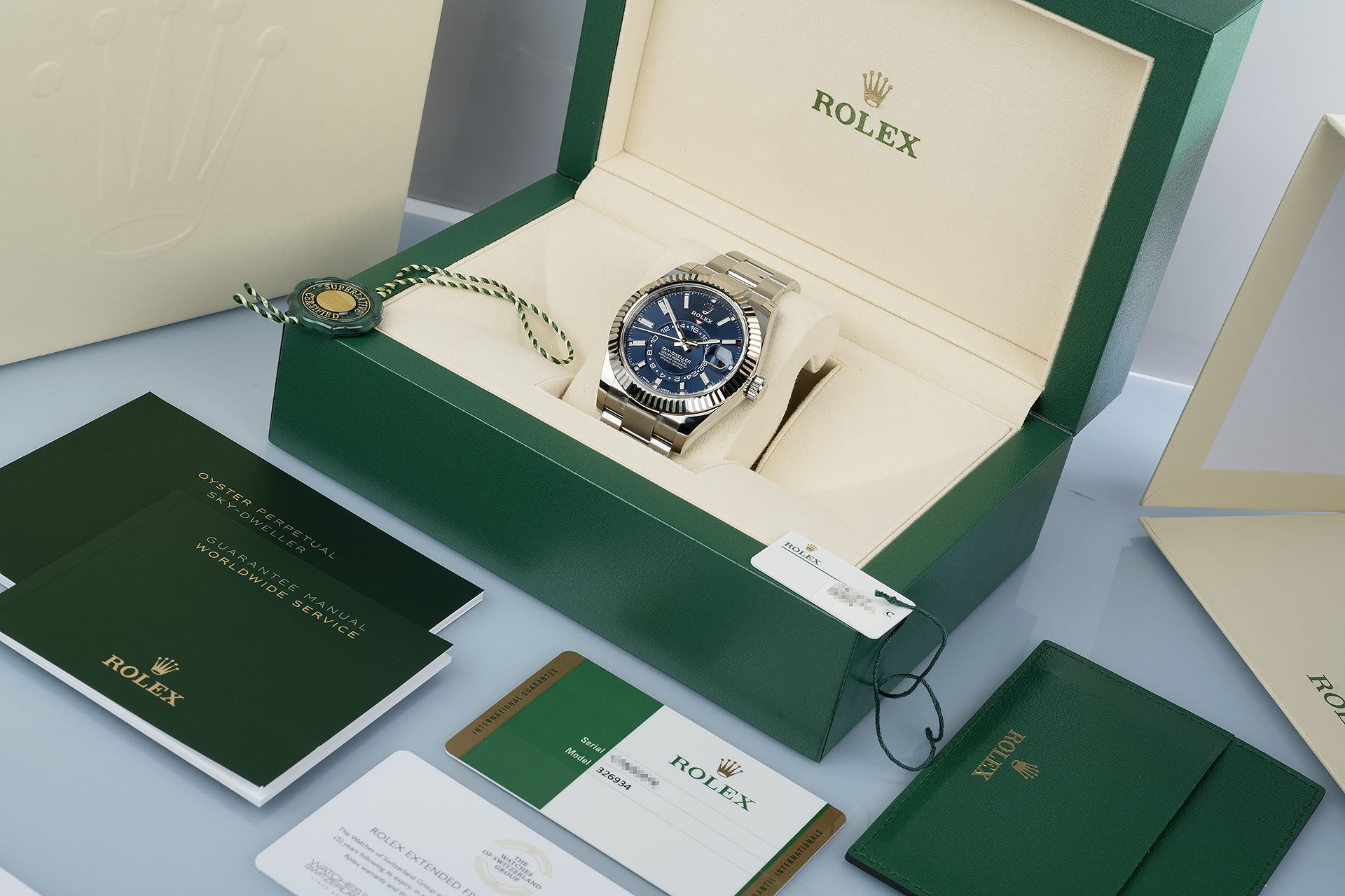 ref 326934 | Rolex Warranty to 2025 | Rolex Sky Dweller