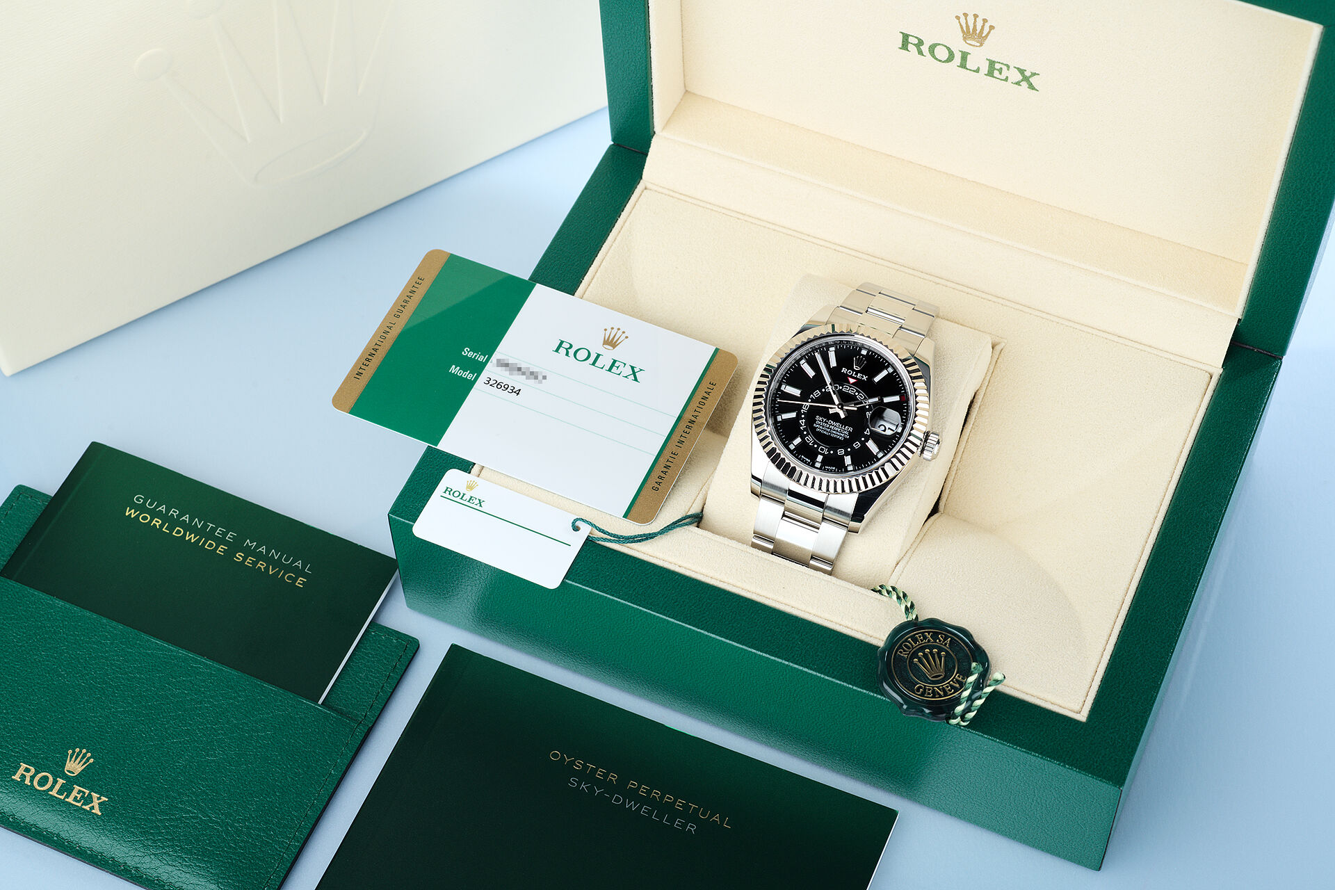 ref 326934 | Rolex Warranty to 2025 | Rolex Sky Dweller