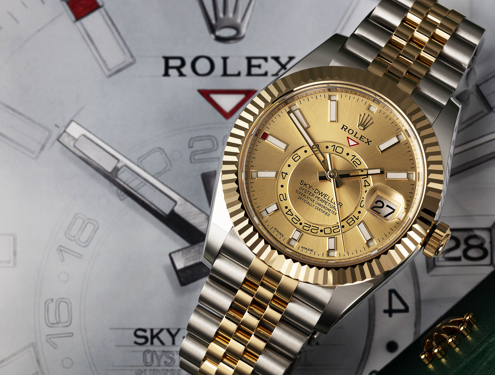 ref 326933 | 326933 - Brand New | Rolex Sky Dweller