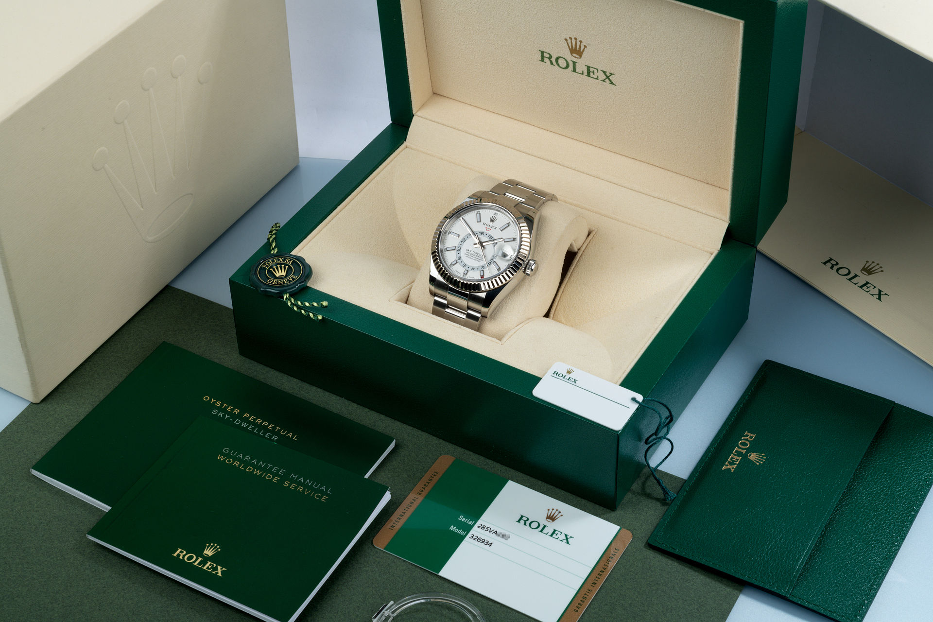 ref 326934 | Under Rolex Warranty  | Rolex Sky Dweller