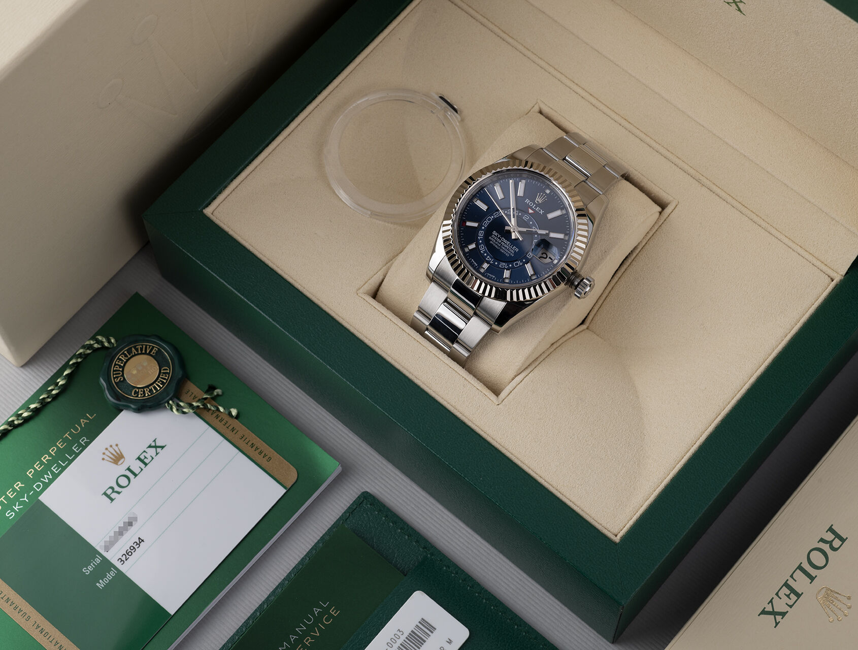 ref 326934 | 326934 - Annual Calendar | Rolex Sky-Dweller