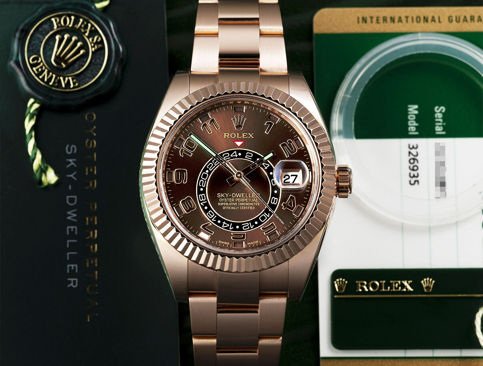 ref 326935 | 326935 - Box & Papers | Rolex Sky-Dweller