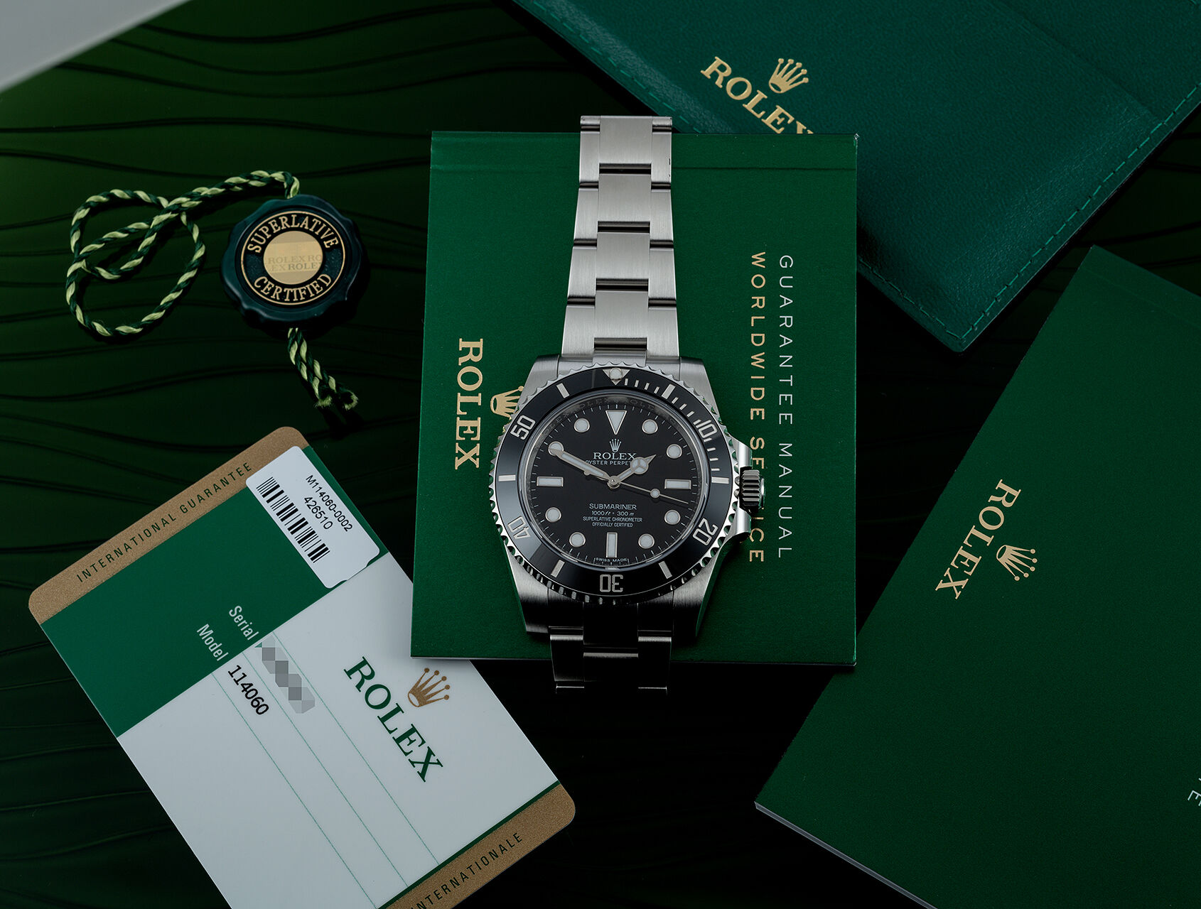 ref 114060 | 'No Longer In Production' | Rolex Submariner 