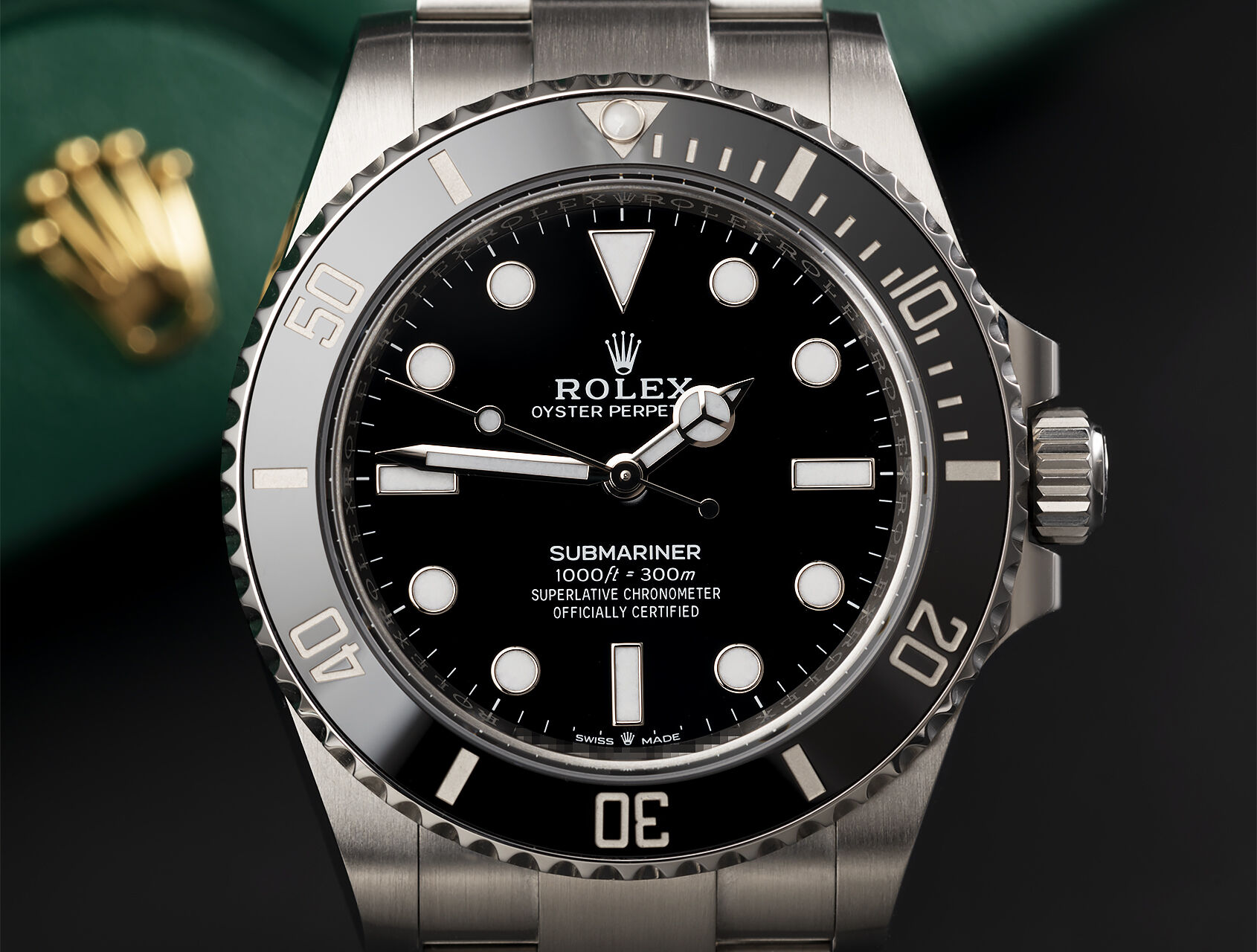 ref 124060 | 124060 - Box & Certificate | Rolex Submariner 