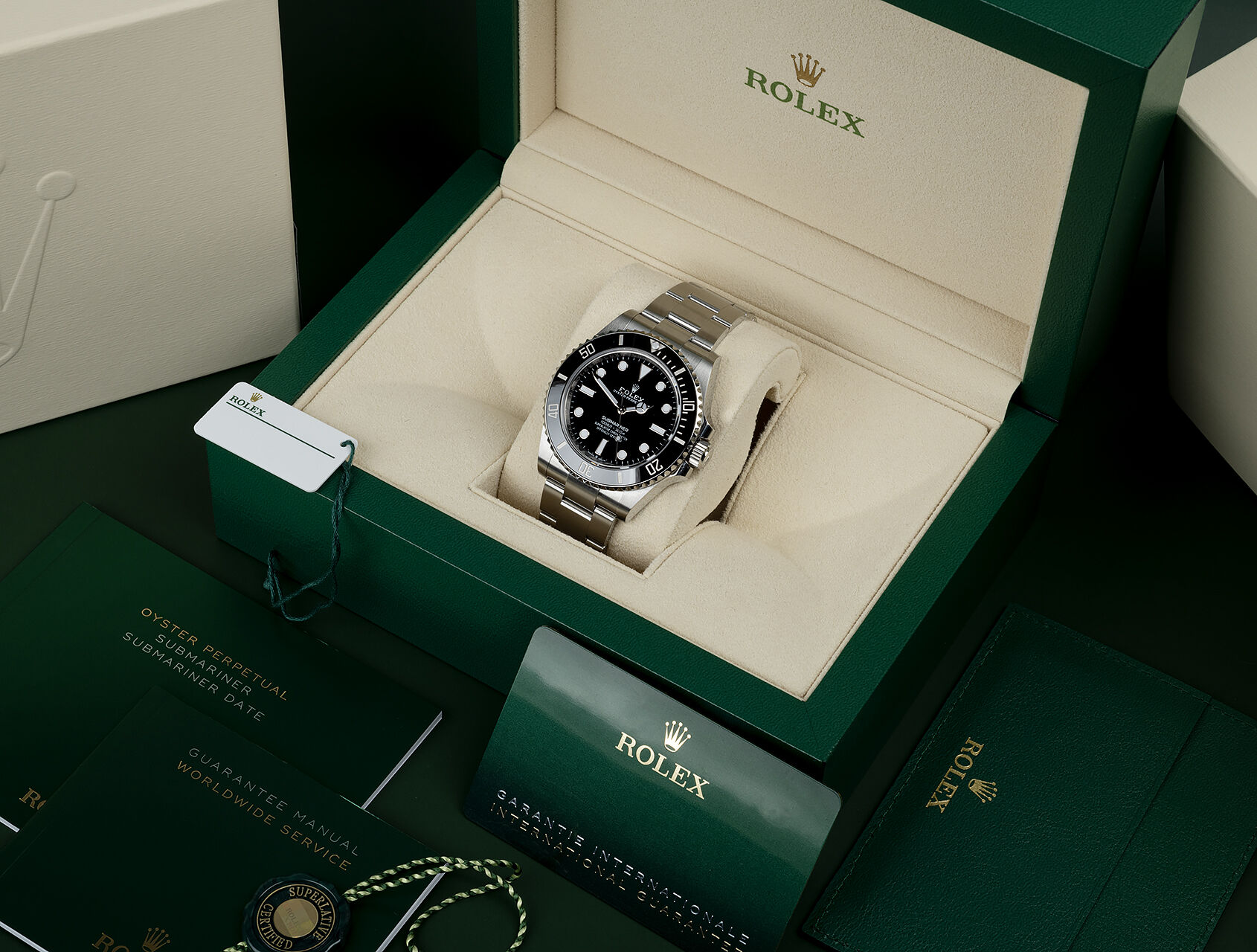 ref 124060 | 124060 - Factory Stickers | Rolex Submariner 