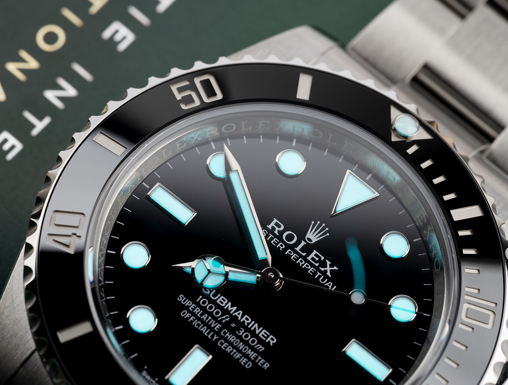 ref 124060 | 124060 - Factory Stickers | Rolex Submariner 