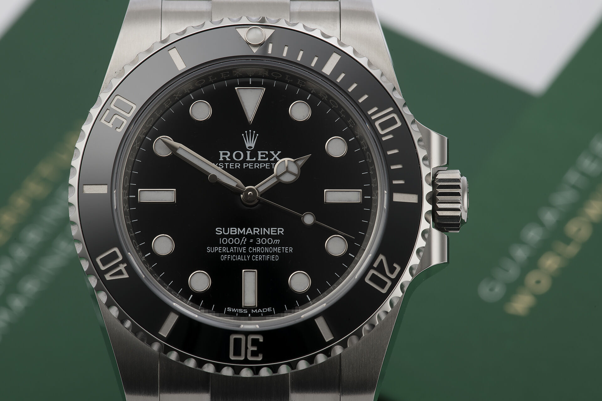 ref 114060 | 5 Year Rolex Warranty | Rolex Submariner 