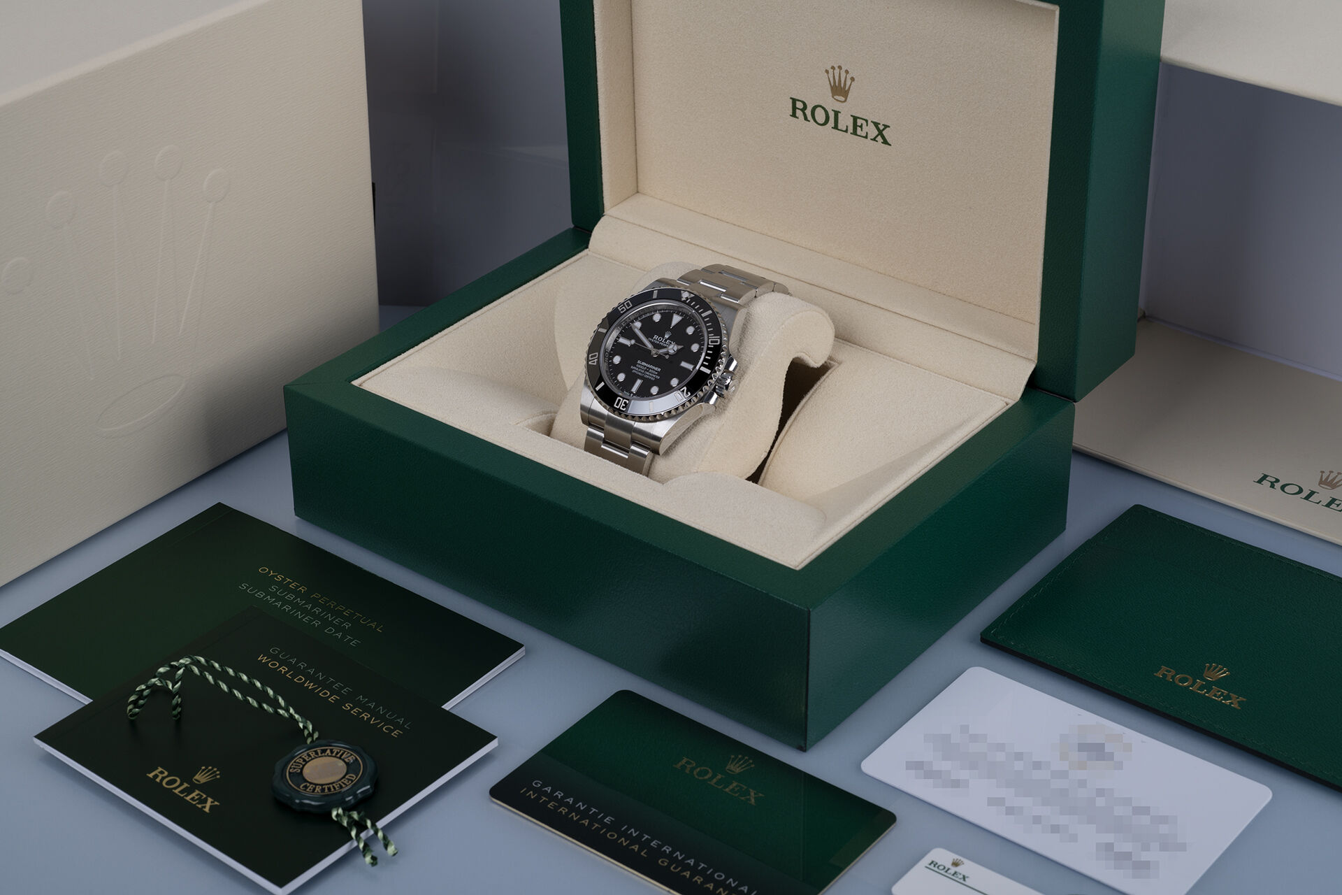 ref 124060 | 5 Year Rolex Warranty | Rolex Submariner 