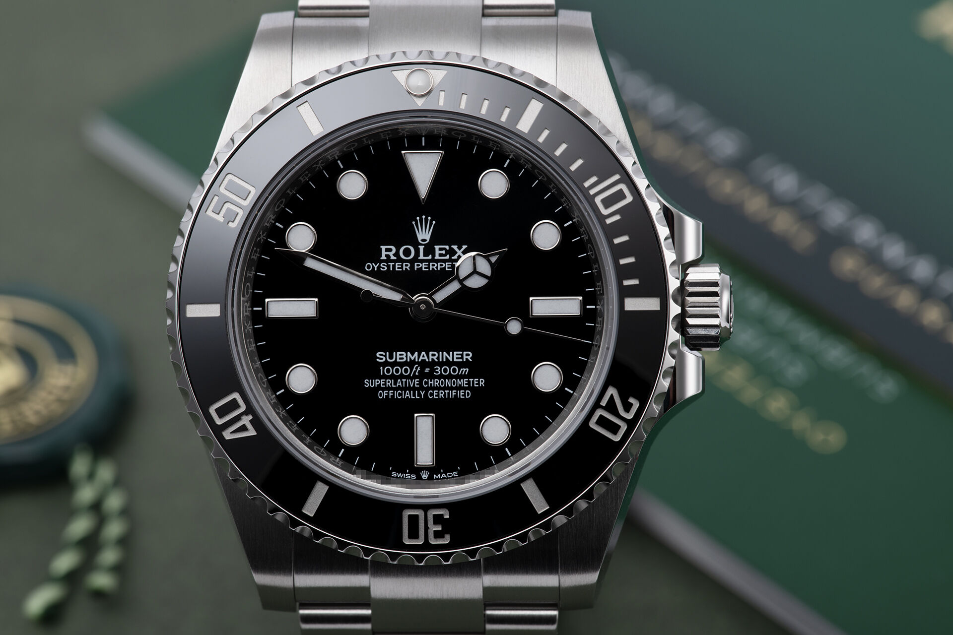 ref 124060 | 5 Year Rolex Warranty | Rolex Submariner 