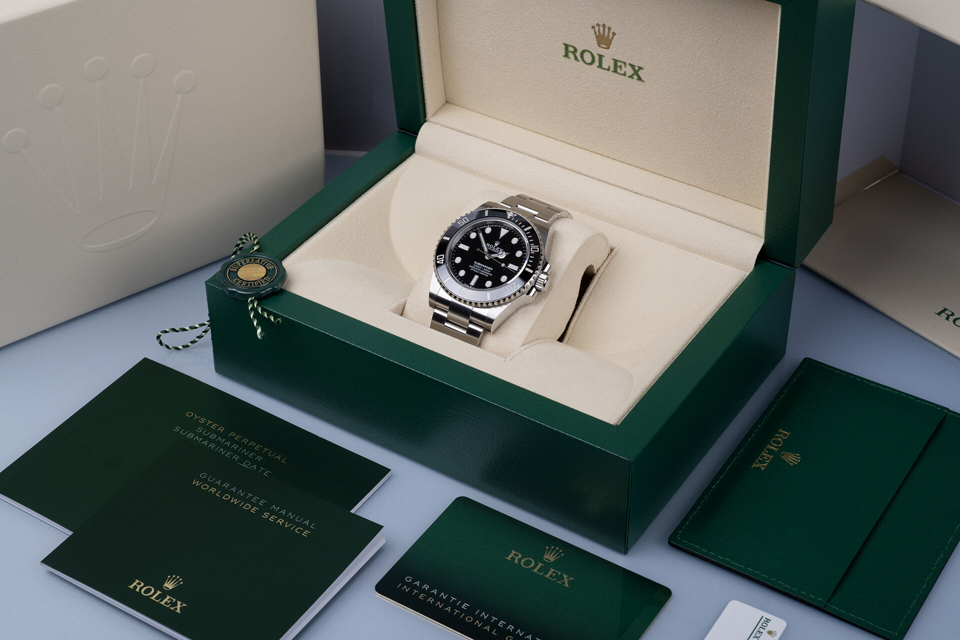 ref 124060 | 5 Year Rolex Warranty | Rolex Submariner 