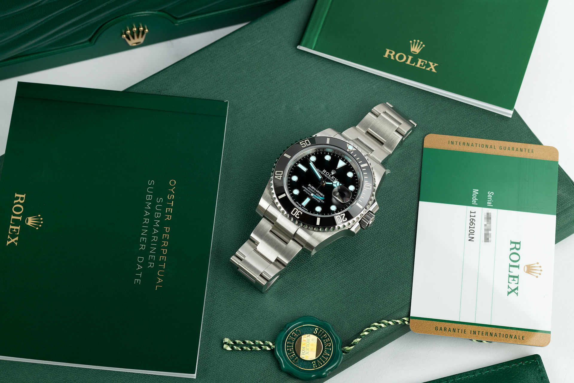 ref 116610LN | 5 Year Warranty 'Full Set' | Rolex Submariner Date