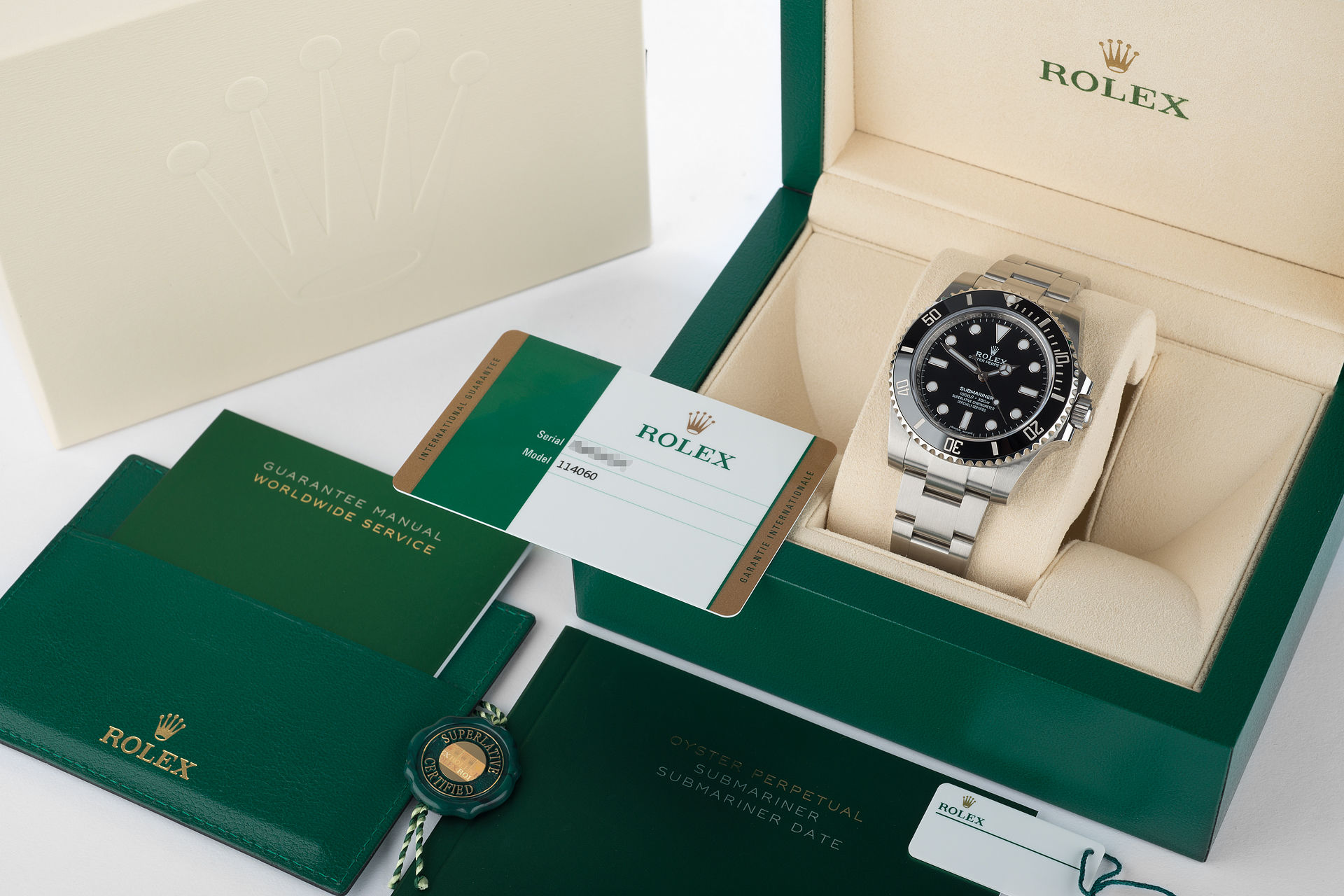 ref 114060 | 5 Year Warranty  | Rolex Submariner 