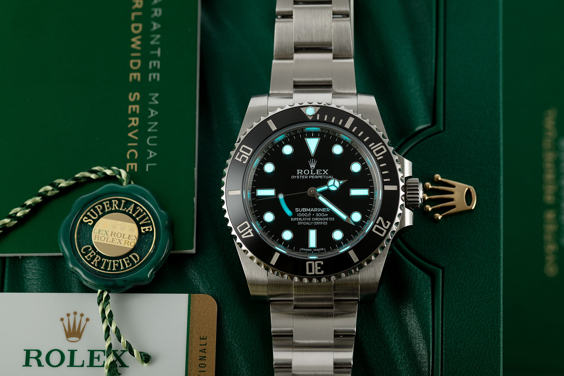 ref 114060 | 5 Year Warranty | Rolex Submariner 