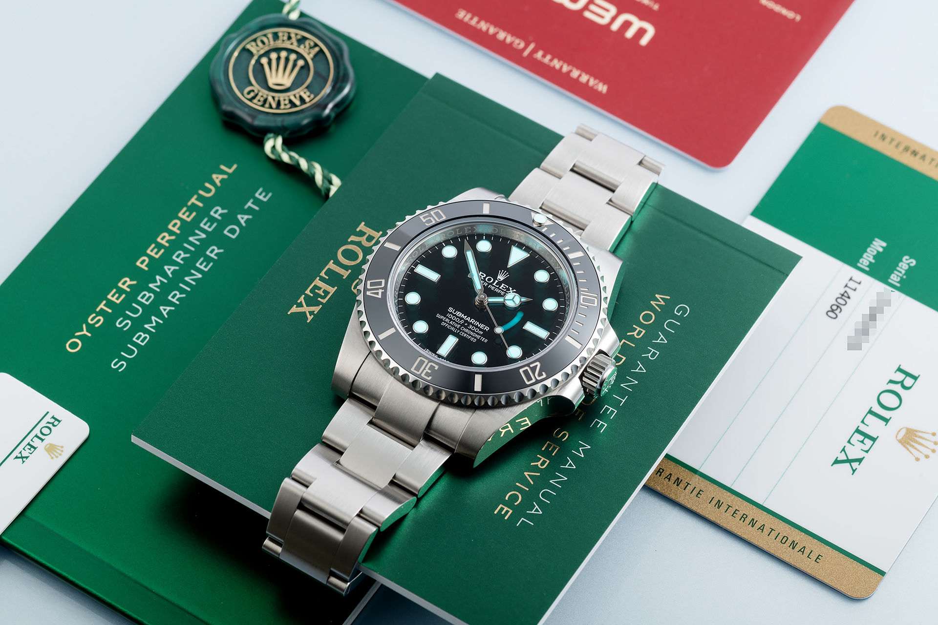 ref 114060 | 5 Year Warranty to 2025 | Rolex Submariner 