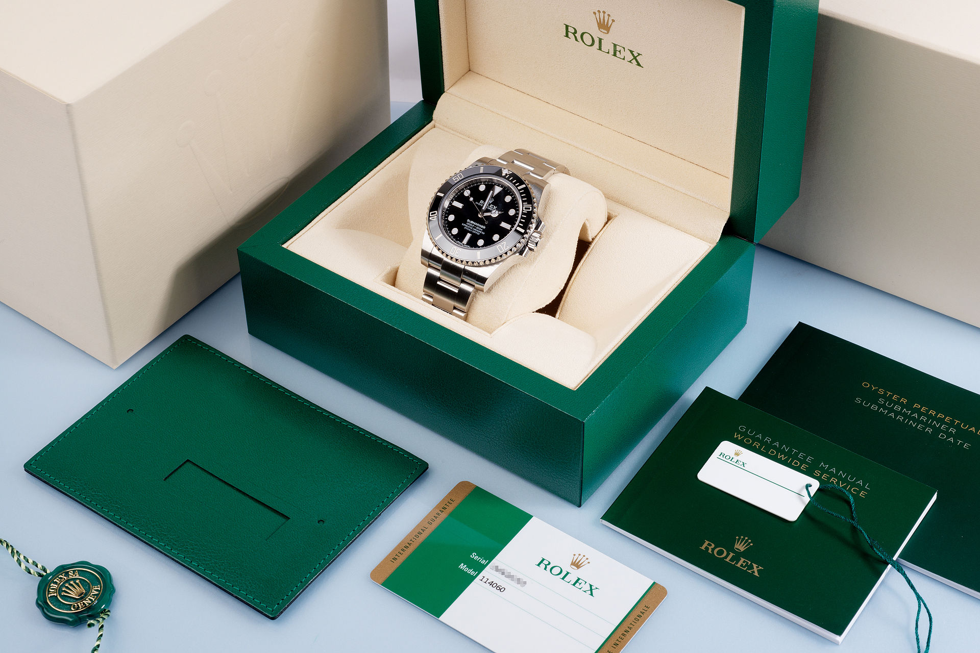 ref 114060 | Box & Certificate | Rolex Submariner 