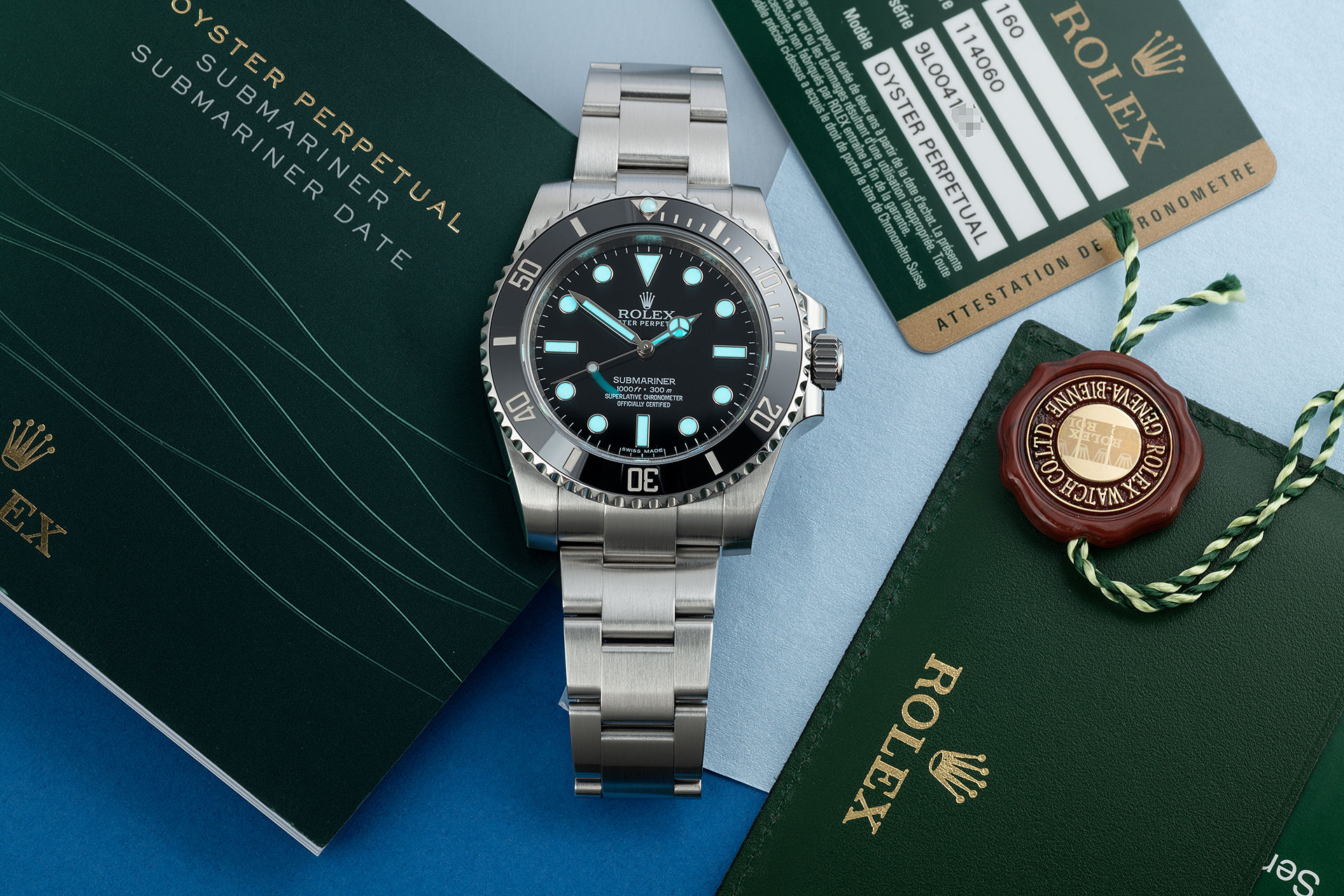 ref 114060 | 'Box & Certificate' | Rolex Submariner 