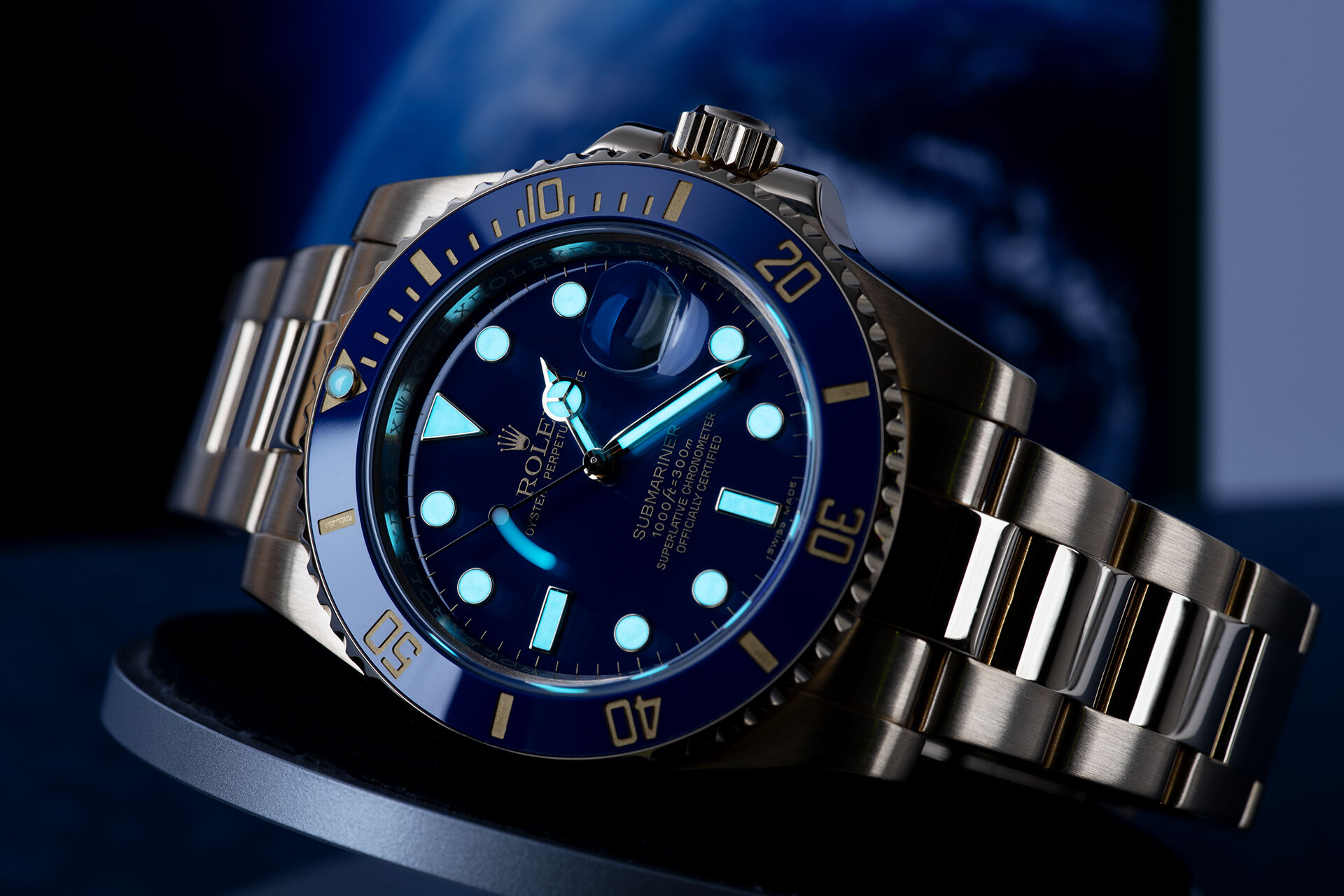 ref 116618LB | Rolex Warranty to 2023 | Rolex Submariner Date