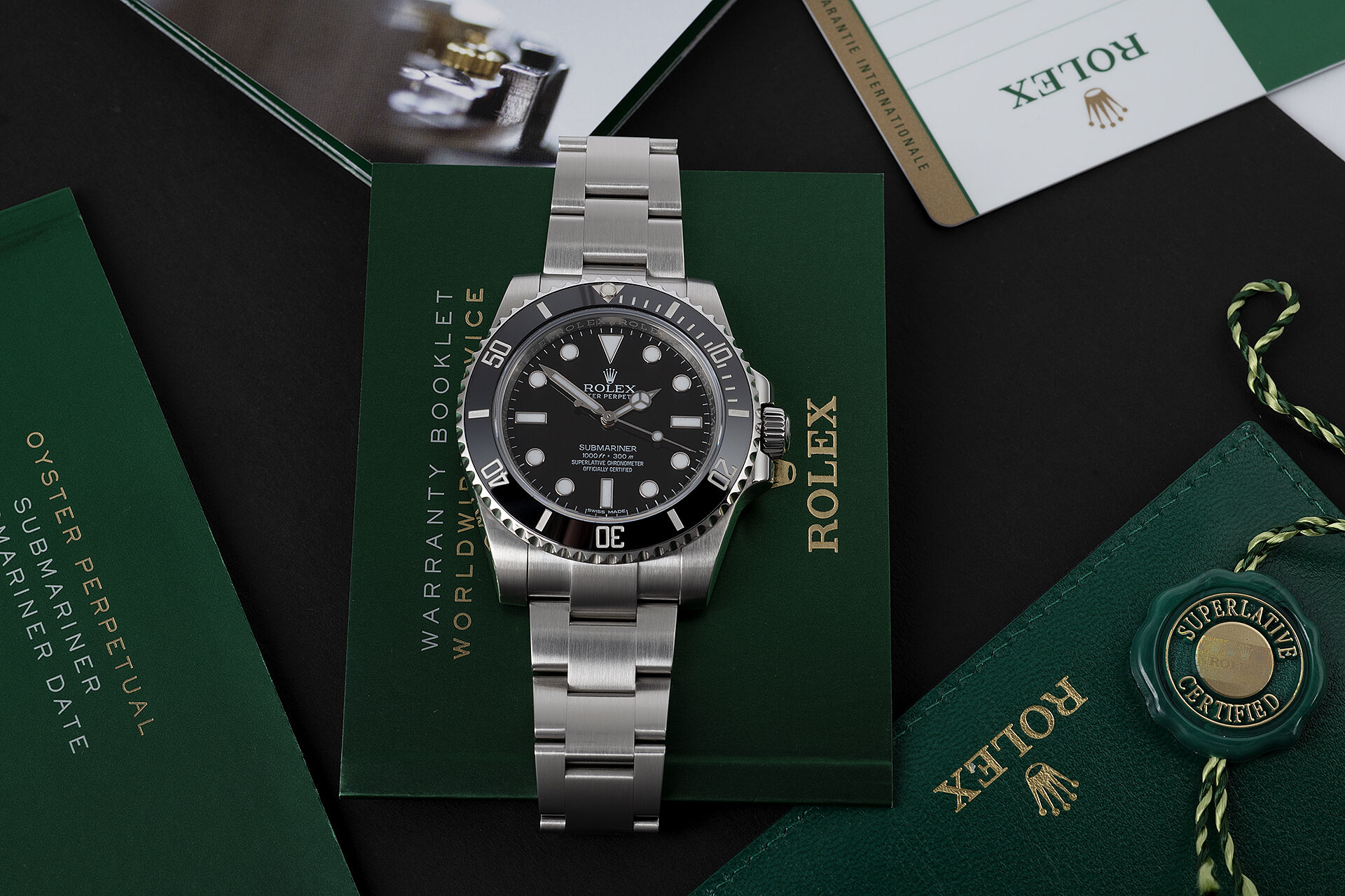 ref 114060 | 'Cerachrom Bezel' | Rolex Submariner 