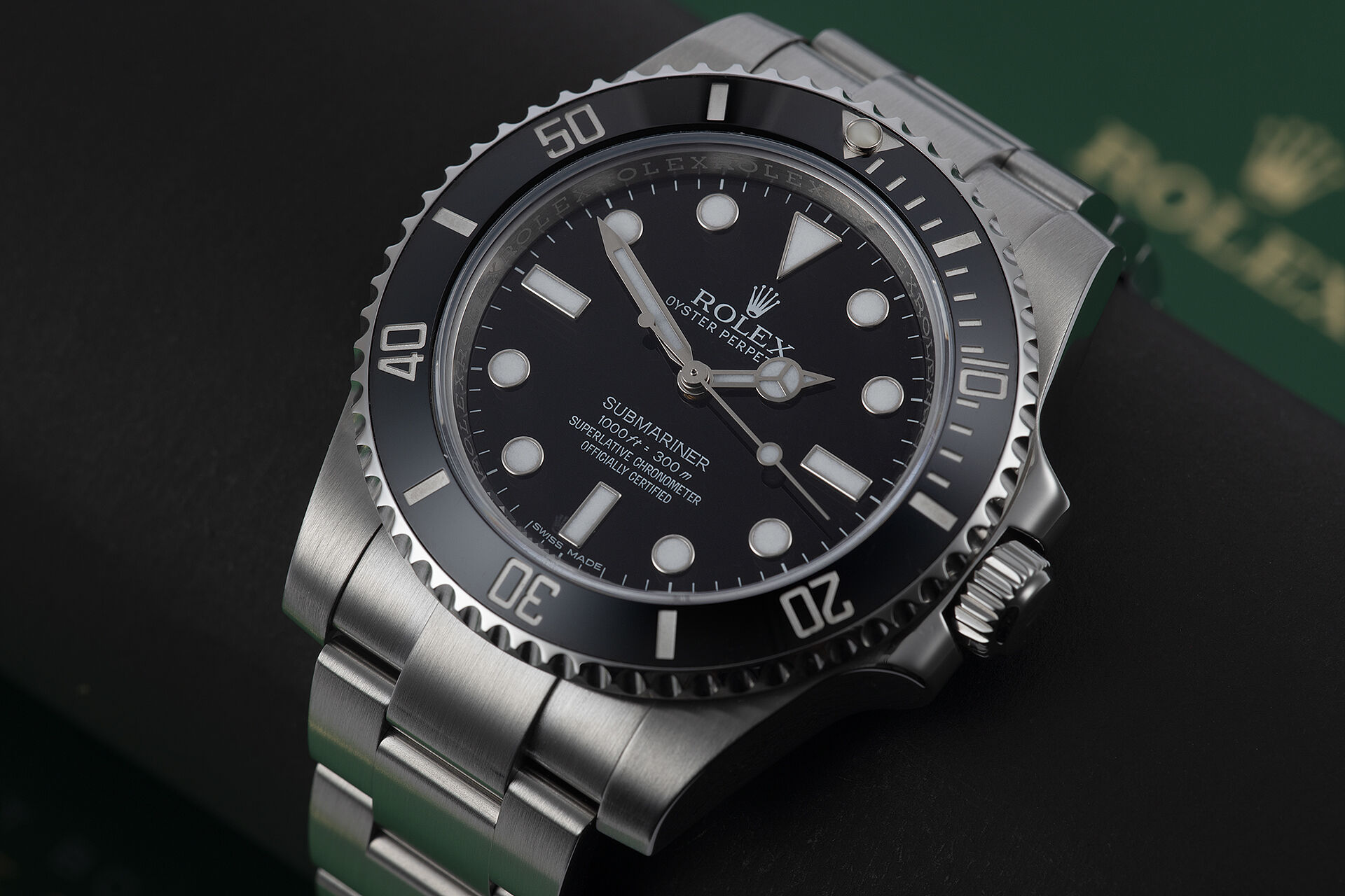 ref 114060 | 'Cerachrom Bezel' | Rolex Submariner 