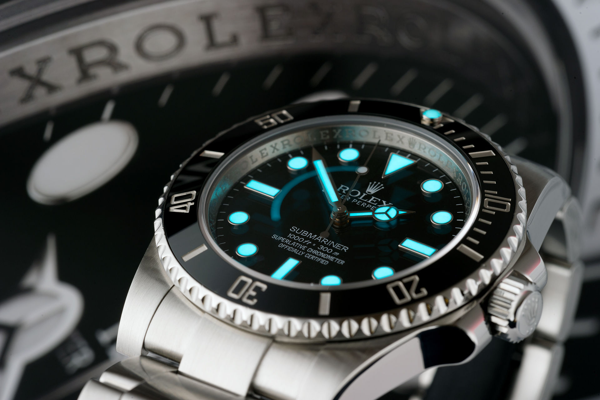 ref 114060 | 'Cerachrom' Full Set | Rolex Submariner 