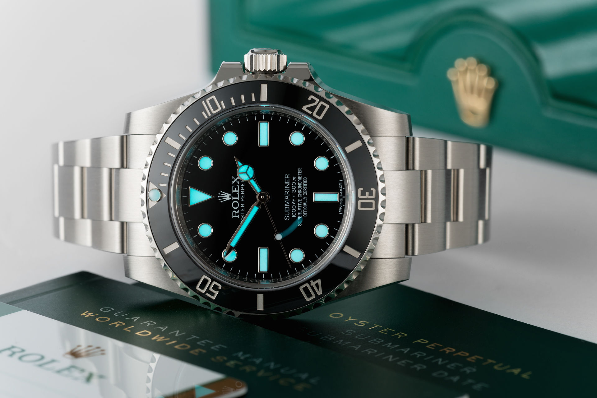 ref 114060 | 'Cerachrom' Full Set | Rolex Submariner 