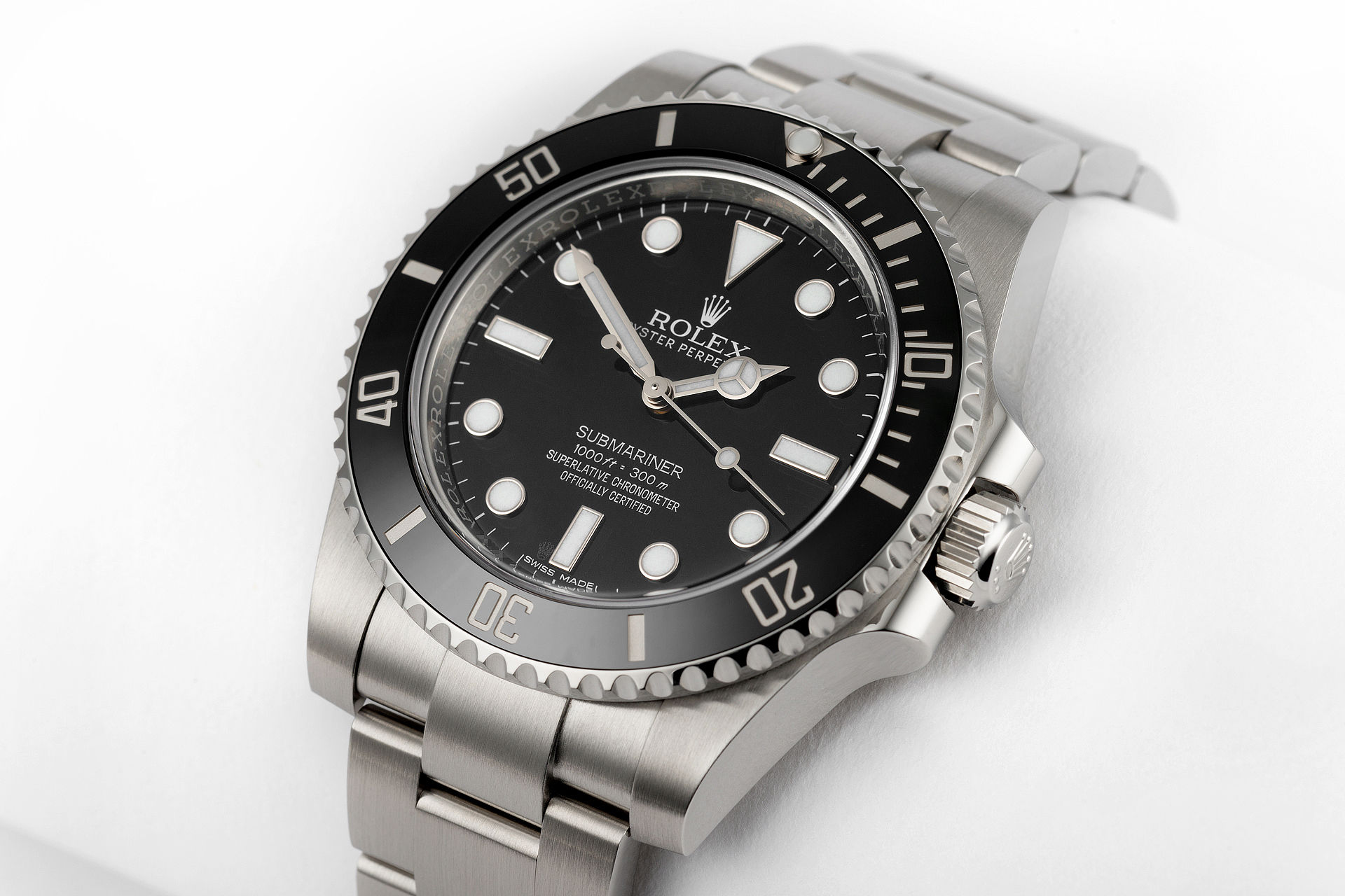 ref 114060 | 'Cerachrom' Full Set | Rolex Submariner 