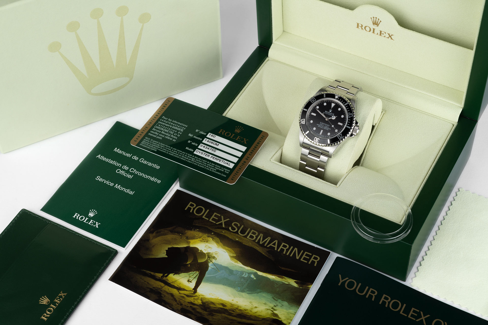 ref 14060M | 'COSC Dial' Full Set | Rolex Submariner 