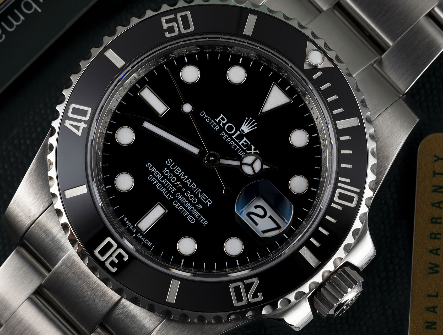 ref 116610LN | 116610LN - Box & Certificate | Rolex Submariner Date