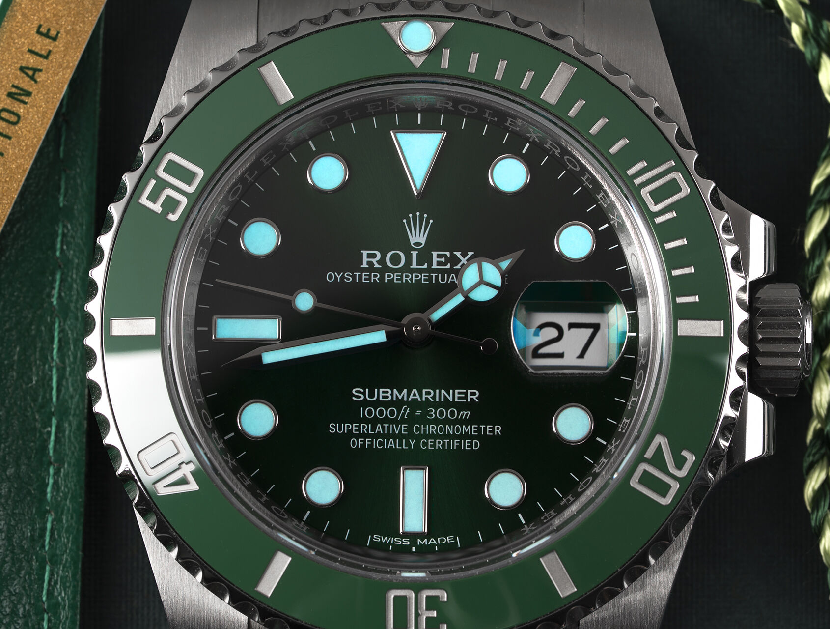 ref 116610LV | 116610LV - Box & Certificate | Rolex Submariner Date