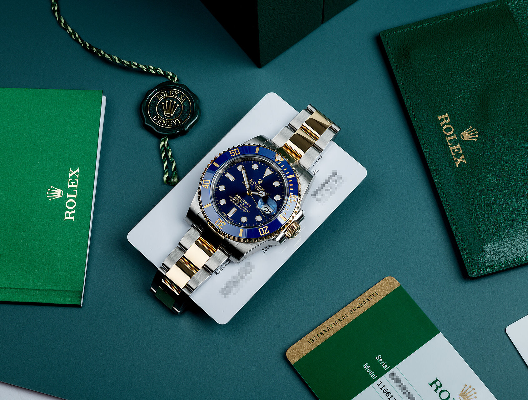 ref 116613LB | 116613LB - Rolex Warranty to 2024 | Rolex Submariner Date