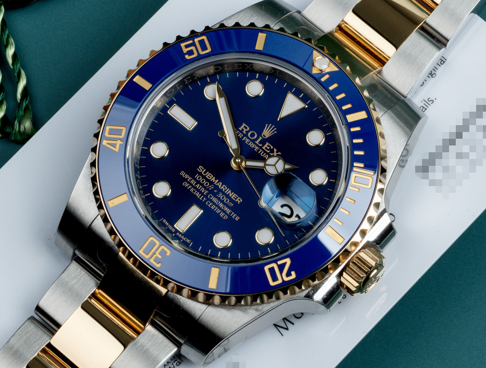 ref 116613LB | 116613LB - Rolex Warranty to 2024 | Rolex Submariner Date