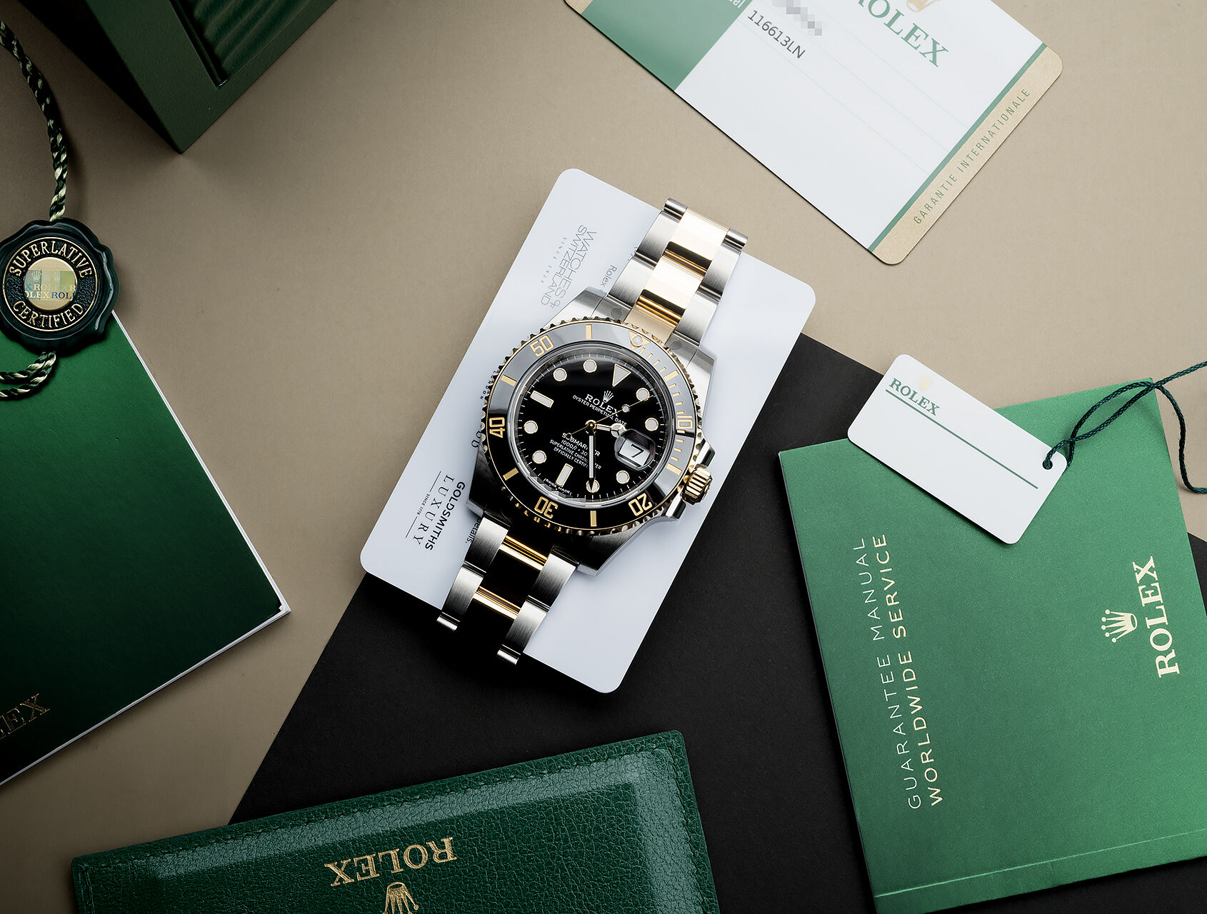 ref 116613LN | UK Retailed | Rolex Submariner Date