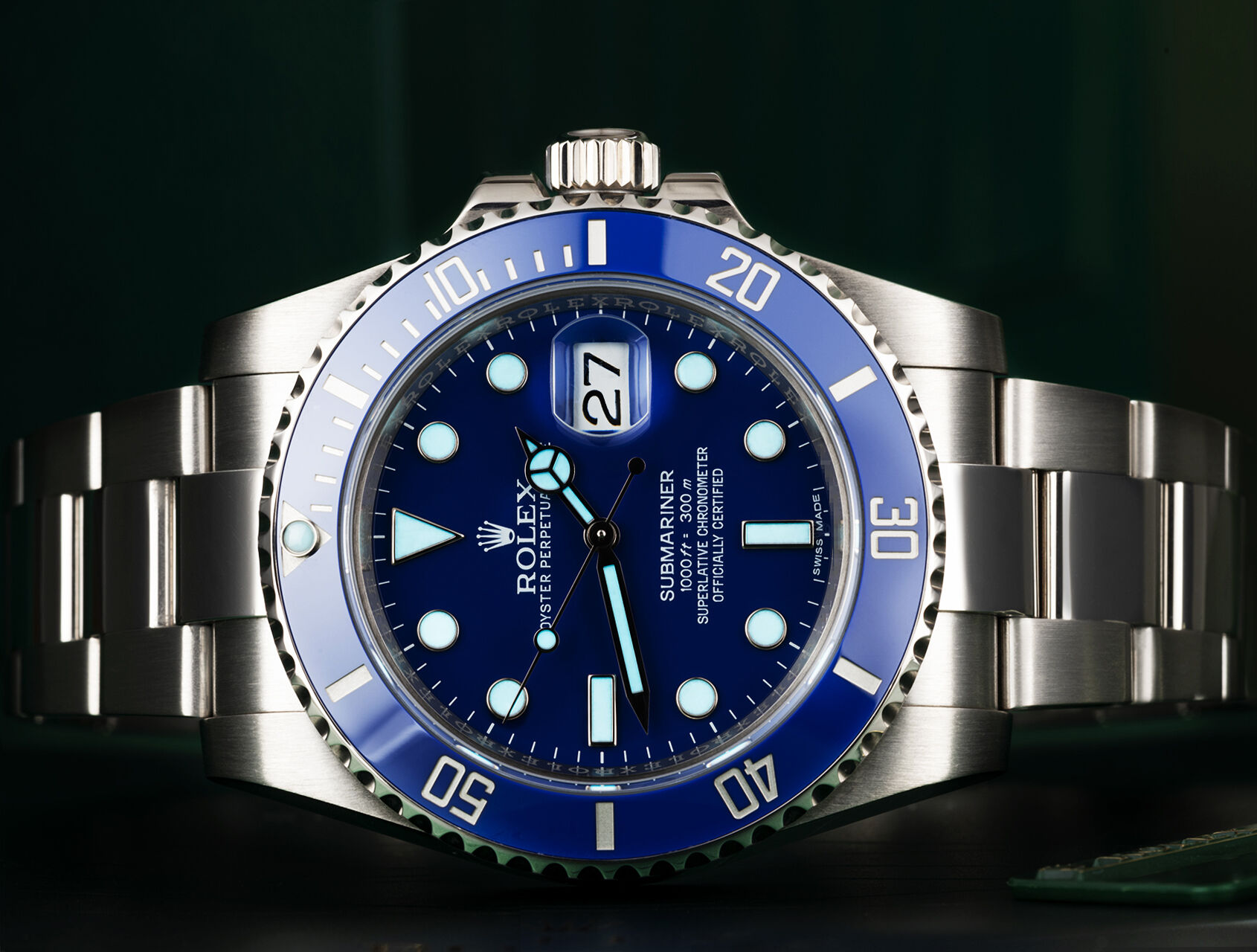 ref 116619LB | 116619LB - Smurf | Rolex Submariner Date