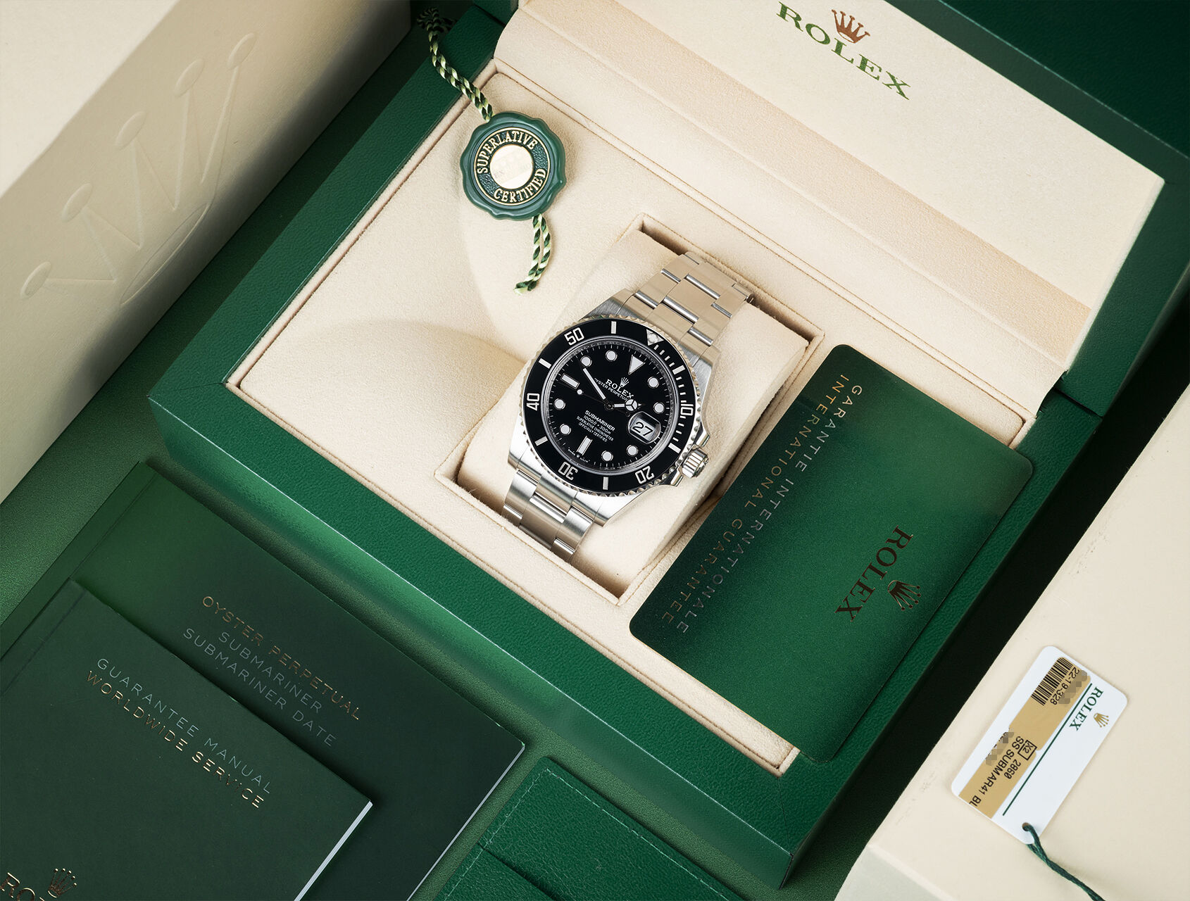 ref 126610LN | 126610LN - Box & Certificate | Rolex Submariner Date