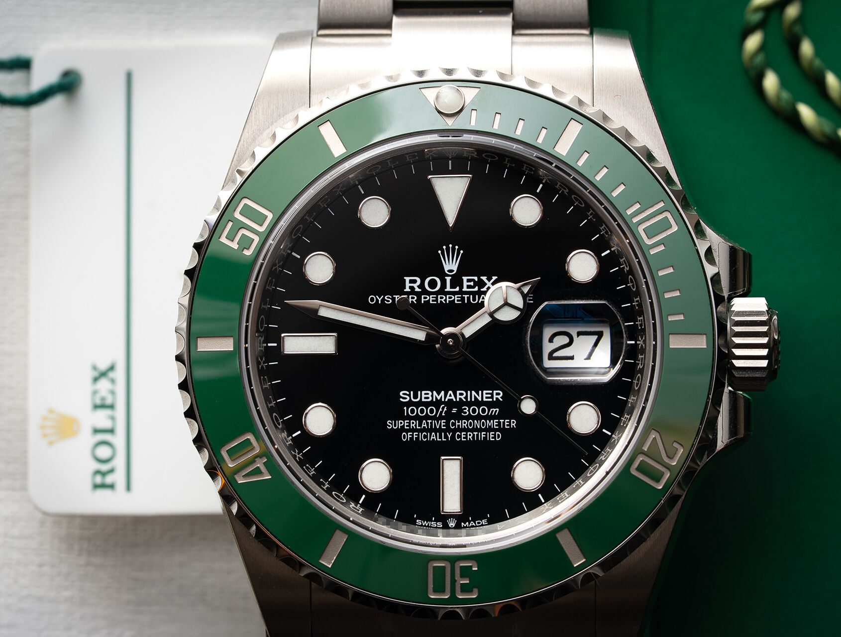 ref 126610LV | 126610LV - Starbucks | Rolex Submariner Date