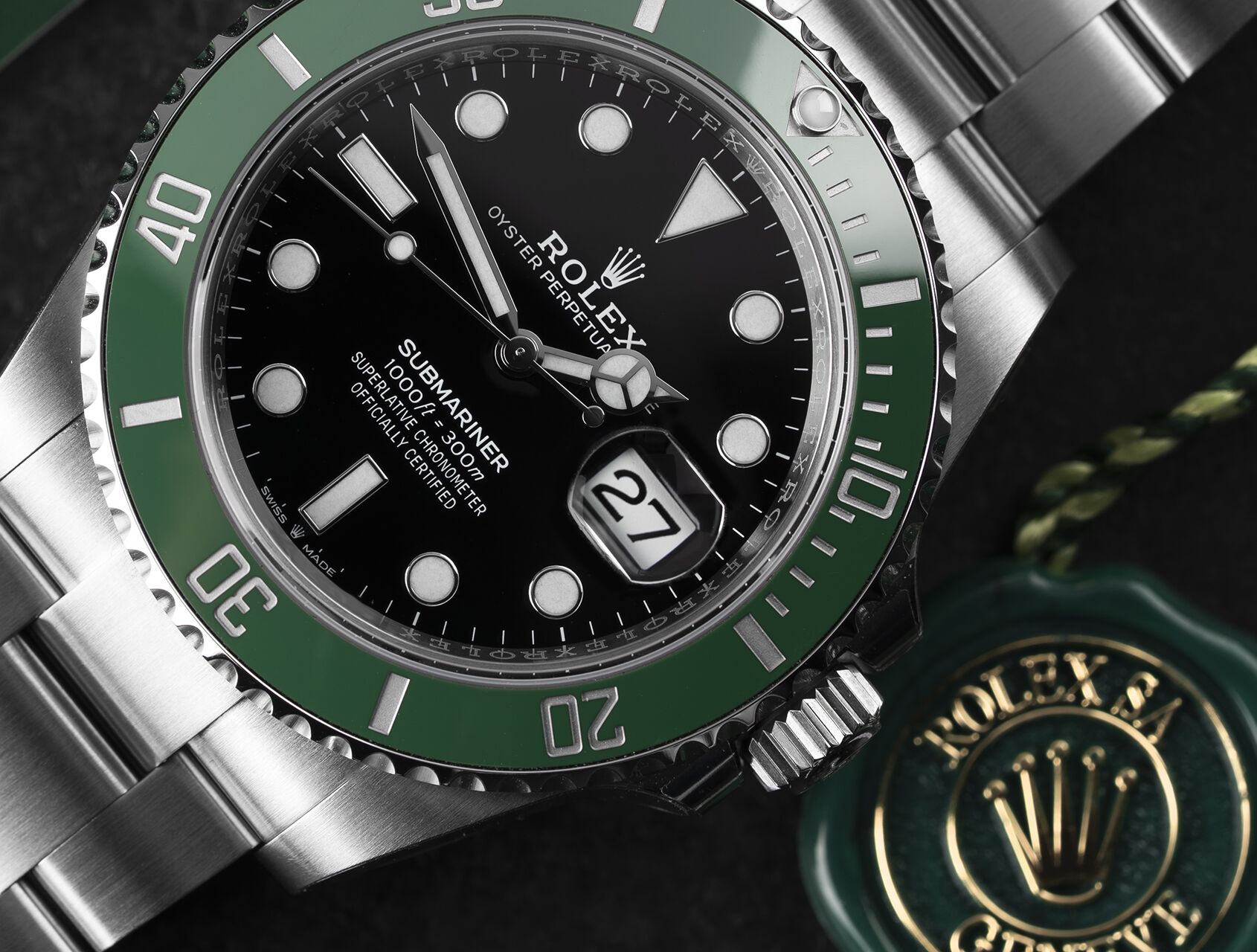 ref 126610LV | 126610LV - Starbucks | Rolex Submariner Date