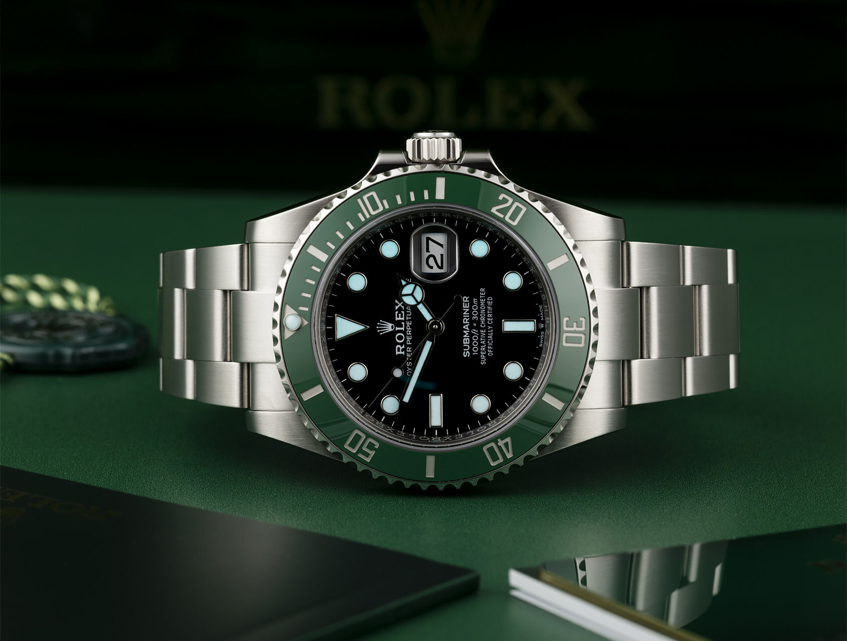 ref 126610LV | 126610LV - Starbucks | Rolex Submariner Date