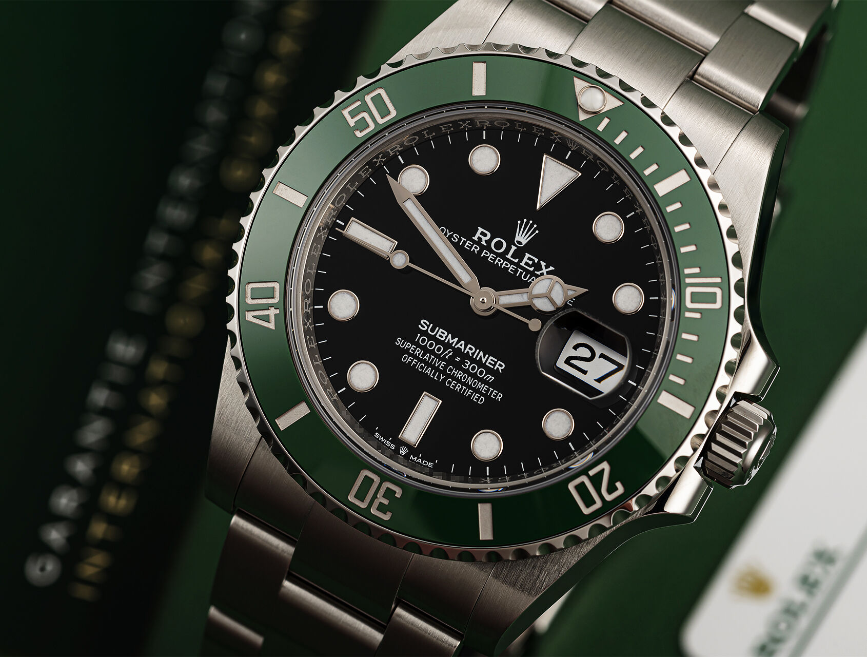 ref 126610LV | 126610LV - Starbucks | Rolex Submariner Date