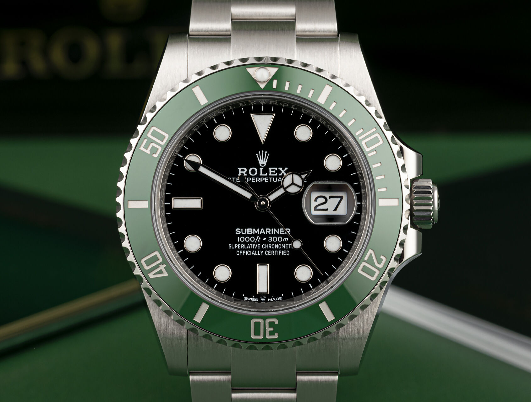 ref 126610LV | 126610LV - Starbucks | Rolex Submariner Date