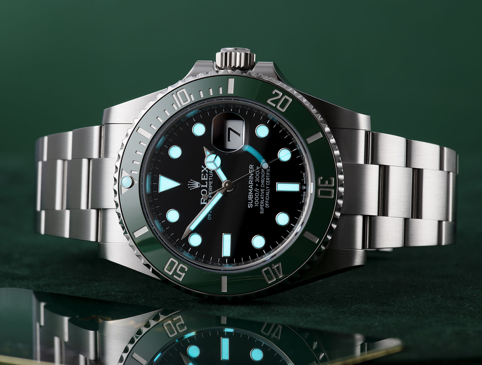 ref 126610LV | 126610LV - Starbucks | Rolex Submariner Date