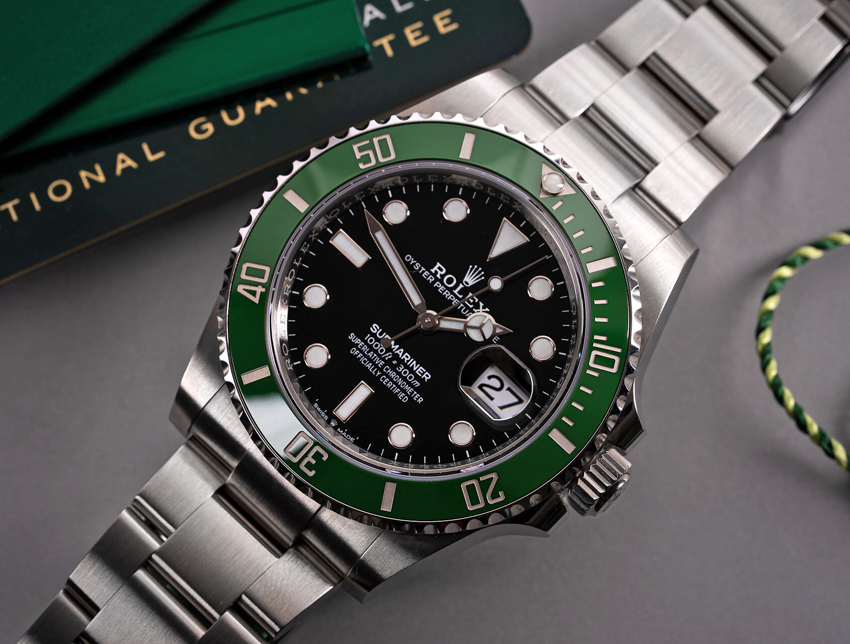 ref 126610LV | 126610LV - Starbucks | Rolex Submariner Date