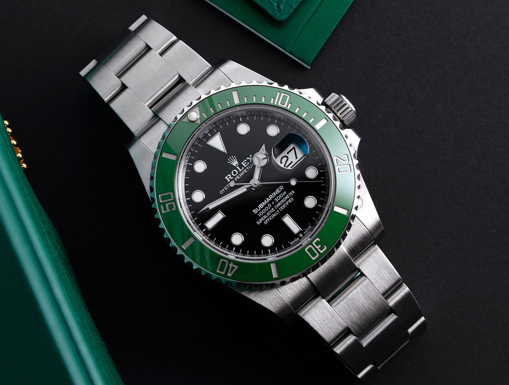 ref 126610LV | 126610LV - Starbucks | Rolex Submariner Date
