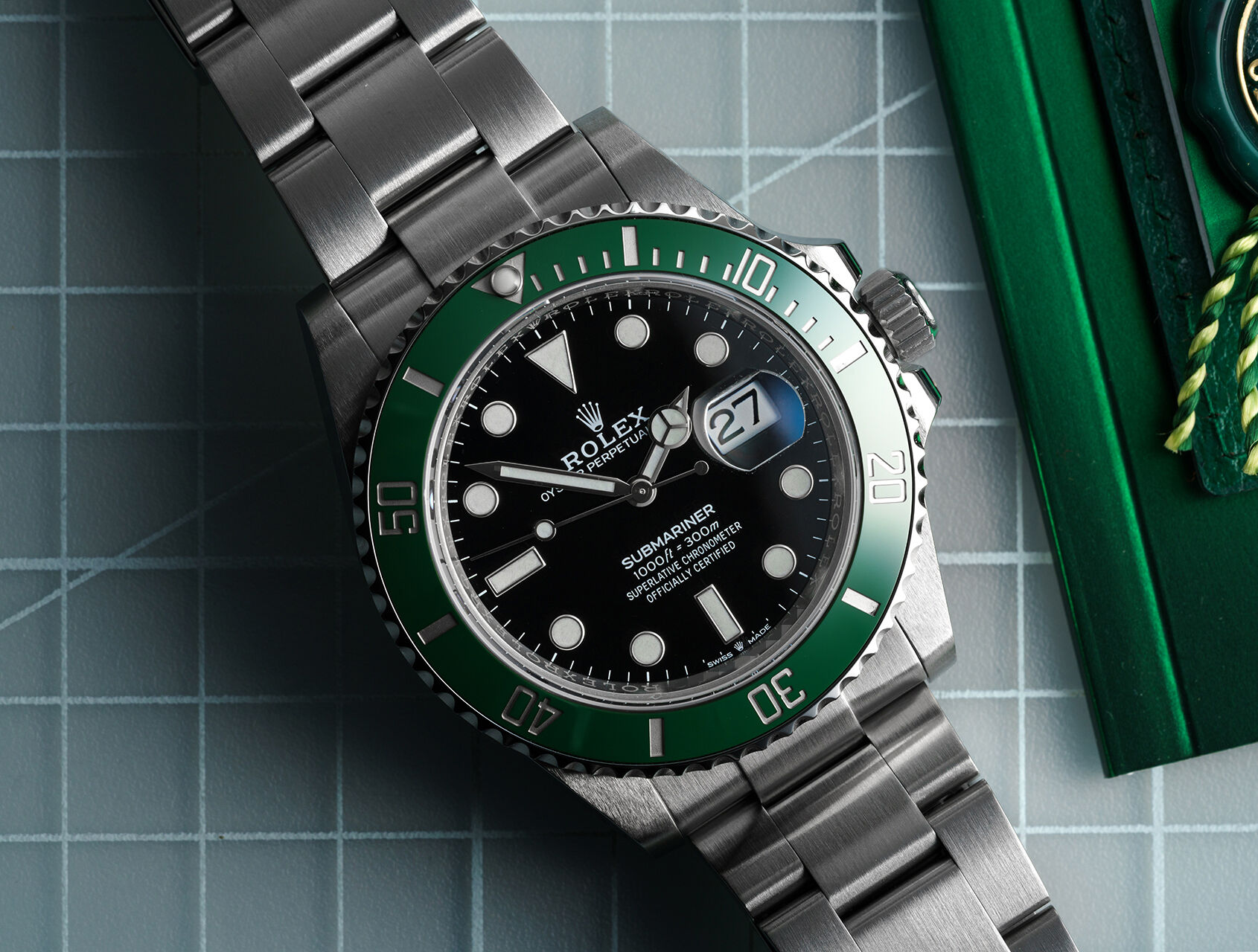 ref 126610LV | 126610LV - Starbucks | Rolex Submariner Date