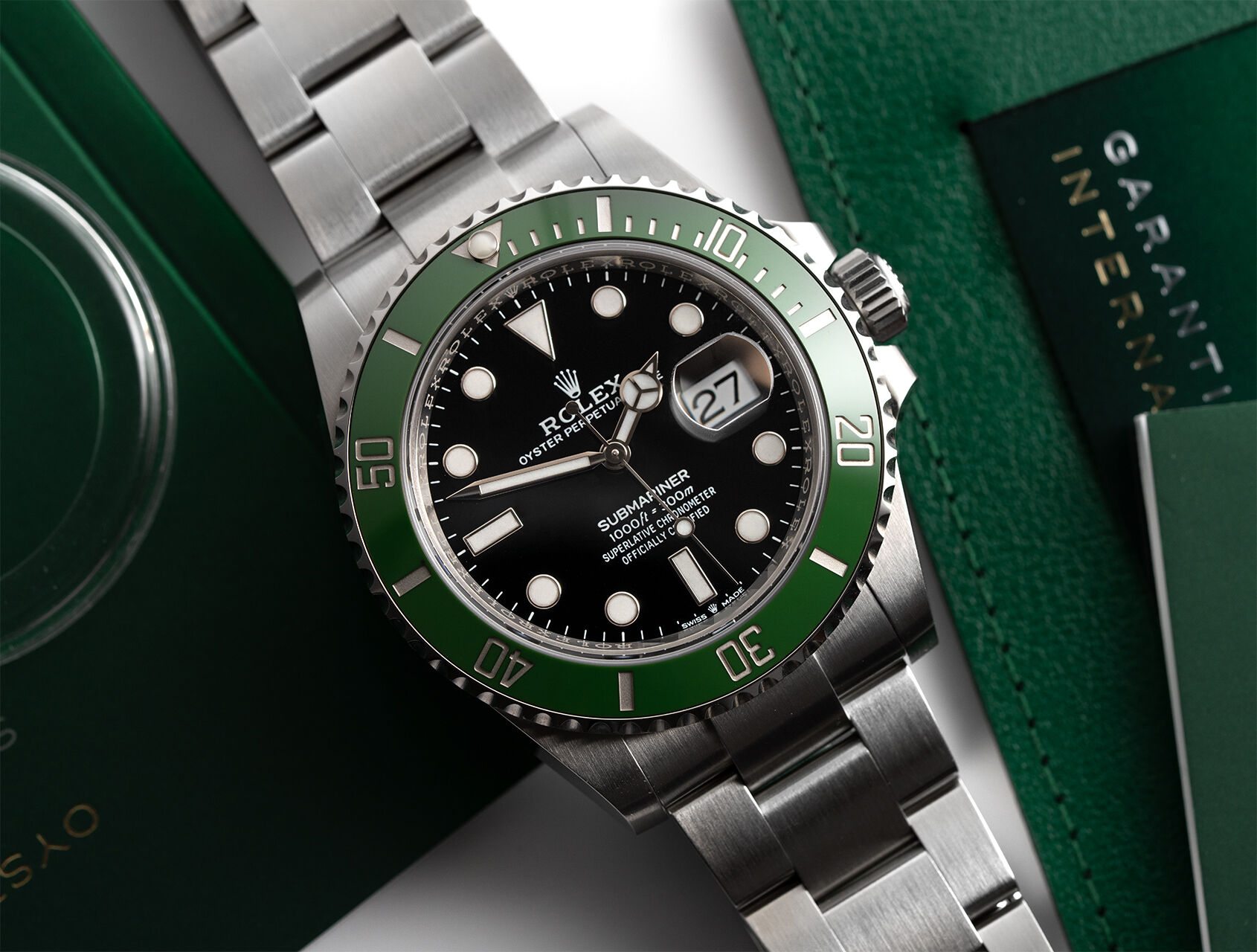 ref 126610LV | 126610LV - Starbucks | Rolex Submariner Date