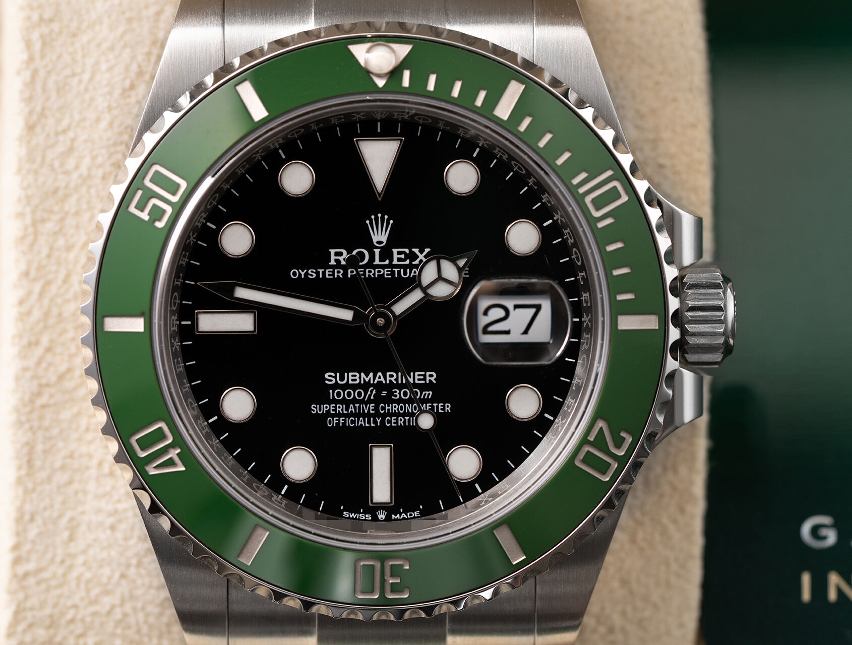 ref 126610LV | 126610LV - Starbucks | Rolex Submariner Date