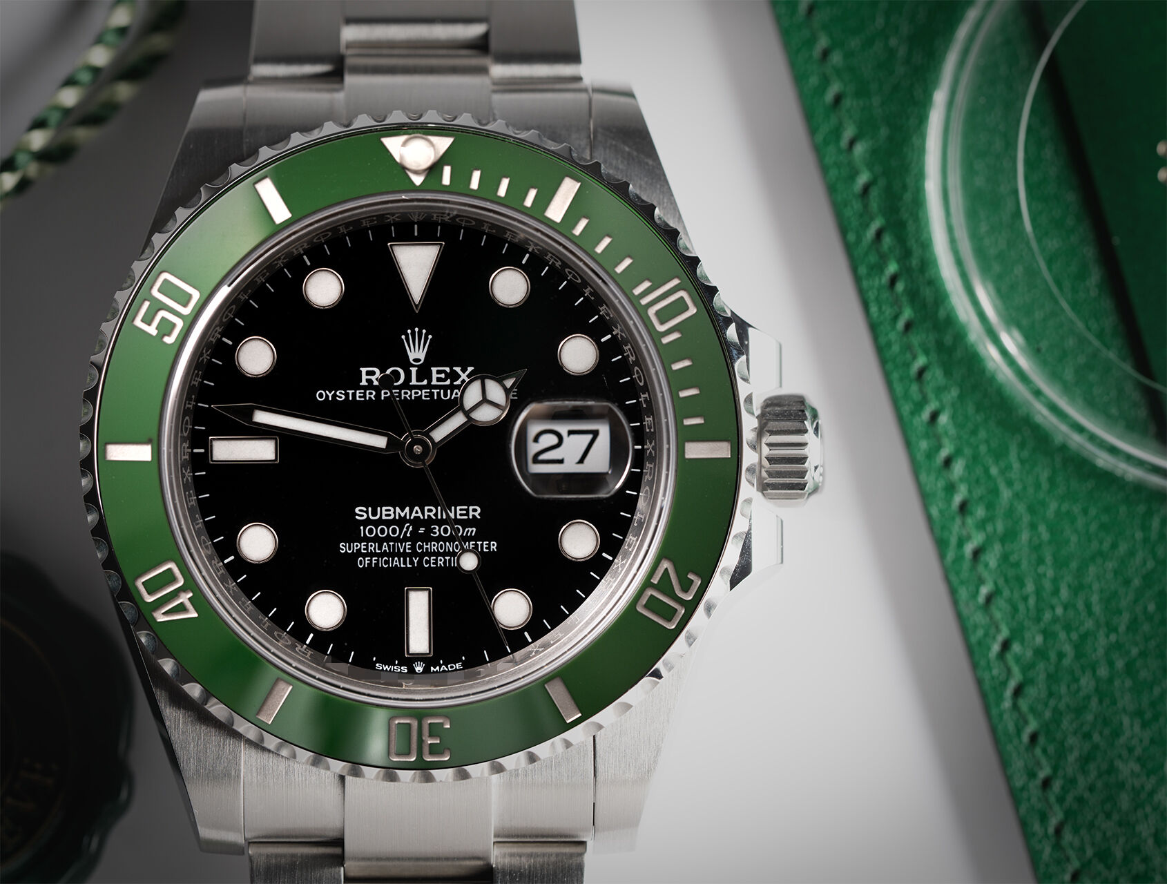 ref 126610LV | 126610LV - Starbucks | Rolex Submariner Date