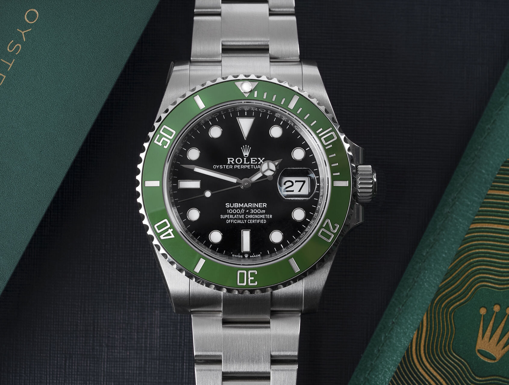 ref 126610LV | 126610LV - Starbucks | Rolex Submariner Date
