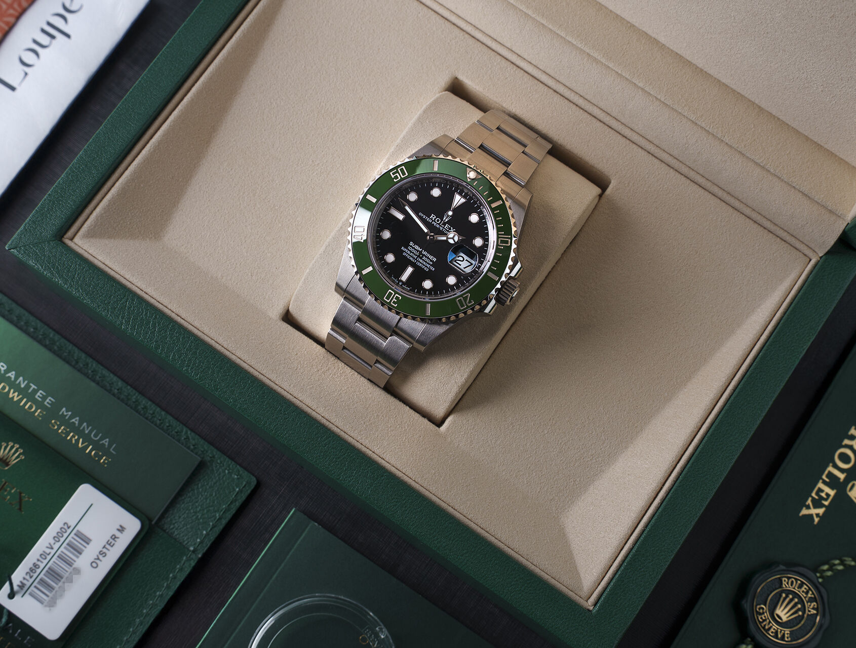 ref 126610LV | 126610LV - Starbucks | Rolex Submariner Date